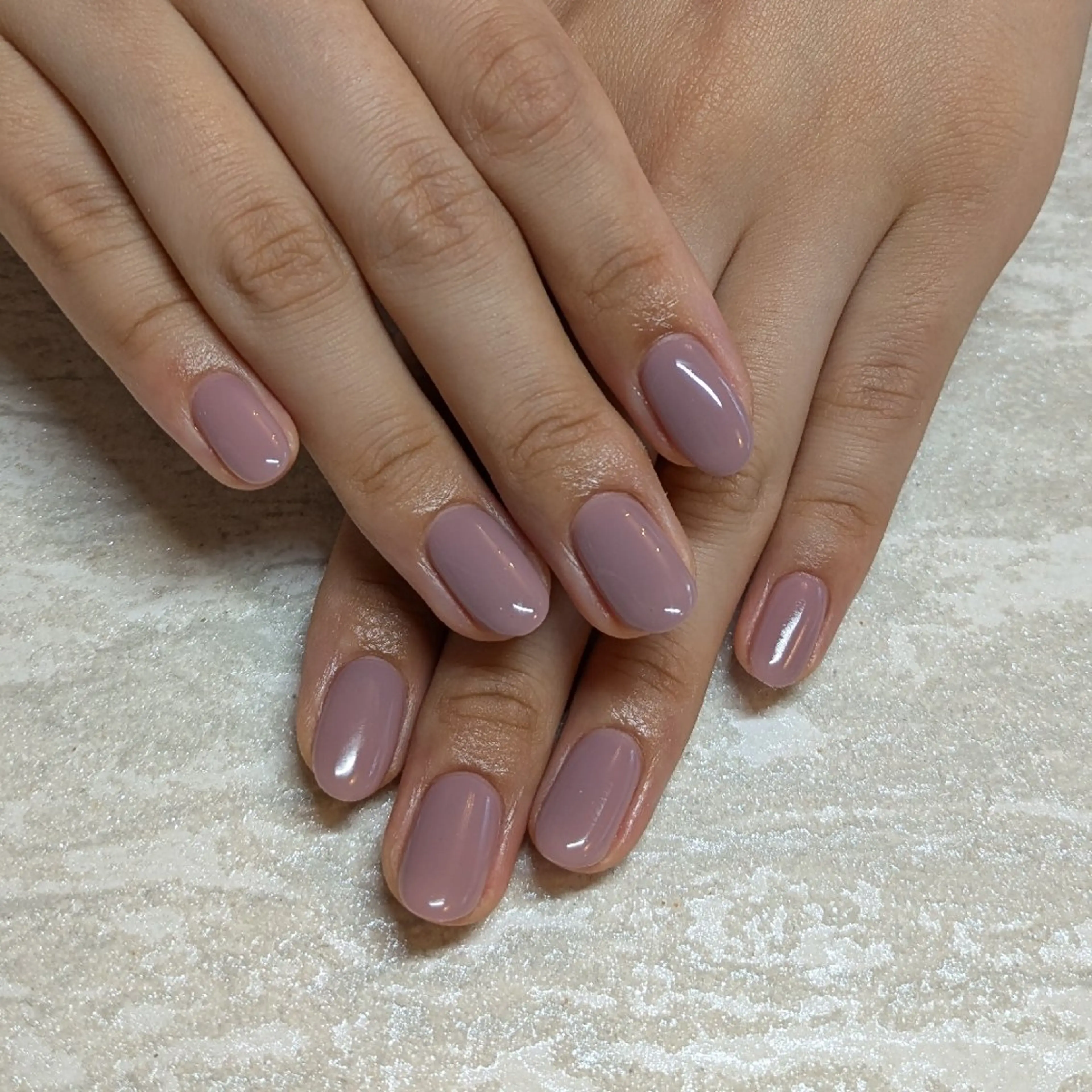 ネイル ワンカラーネイル ジェヌインネイル 河内のネイルデザイン