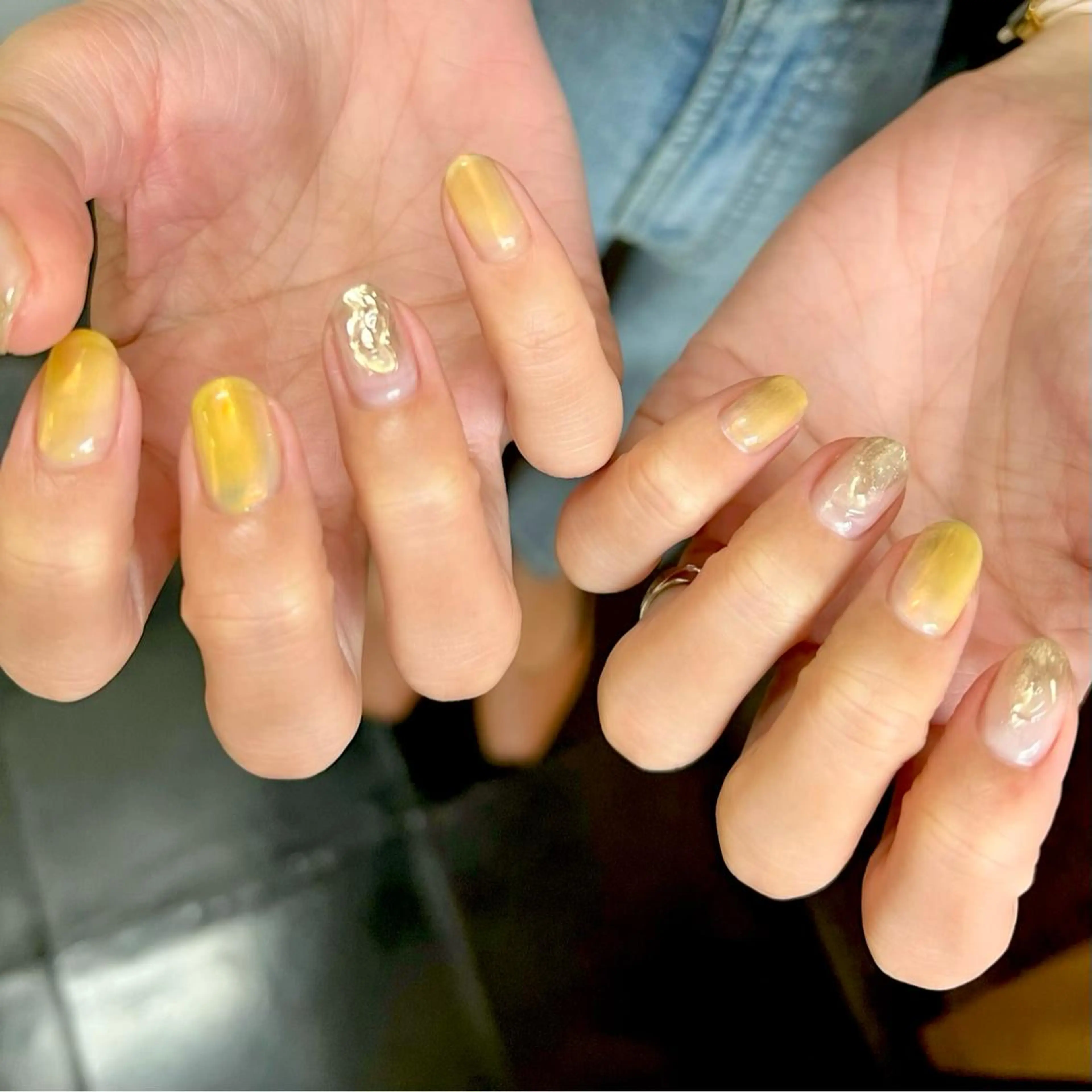 ネイル ハンドネイル nuás nailのネイルデザイン