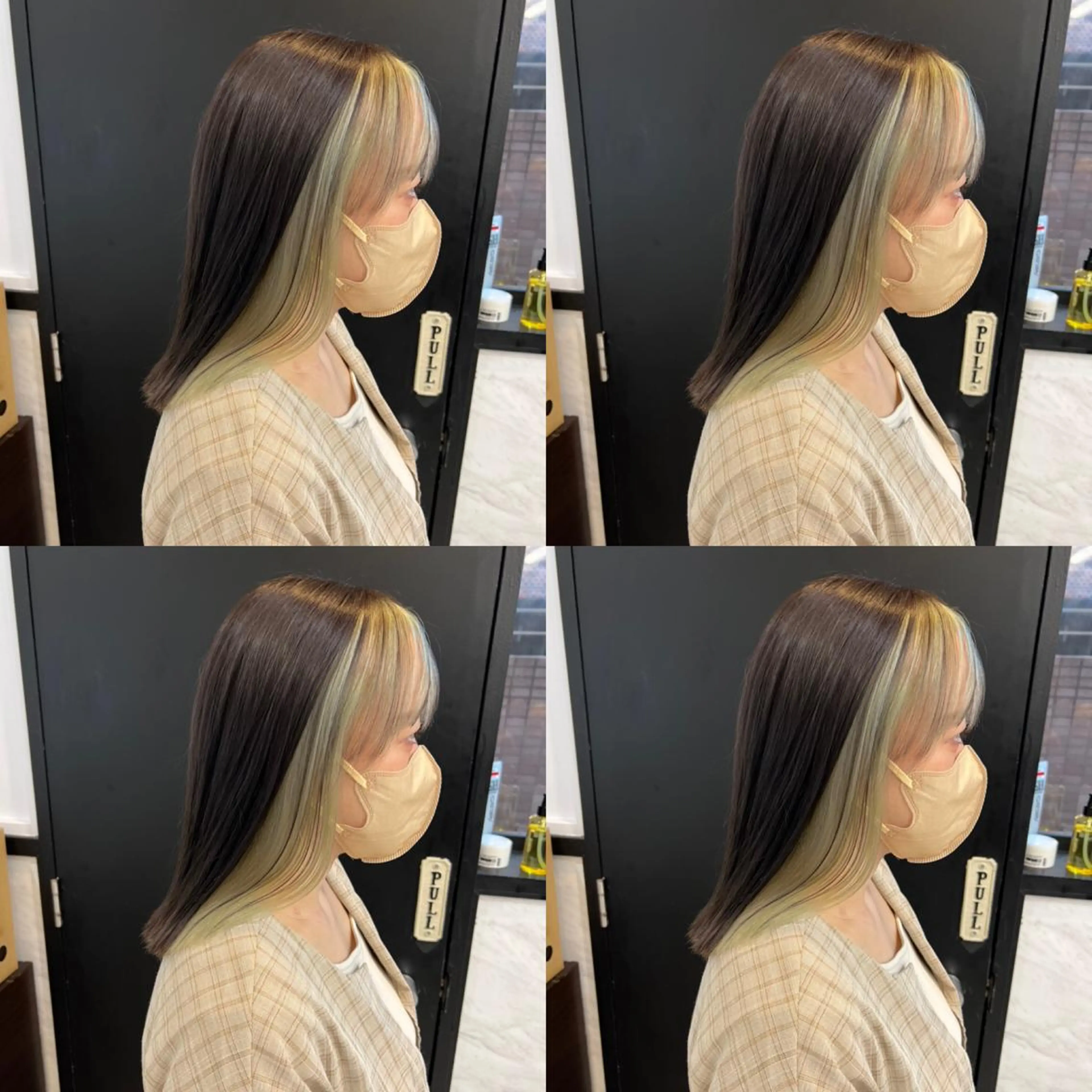 ミディアム カラー ✨髪質改善✖︎顔周り レイヤー✨ナカムラのヘアスタイル