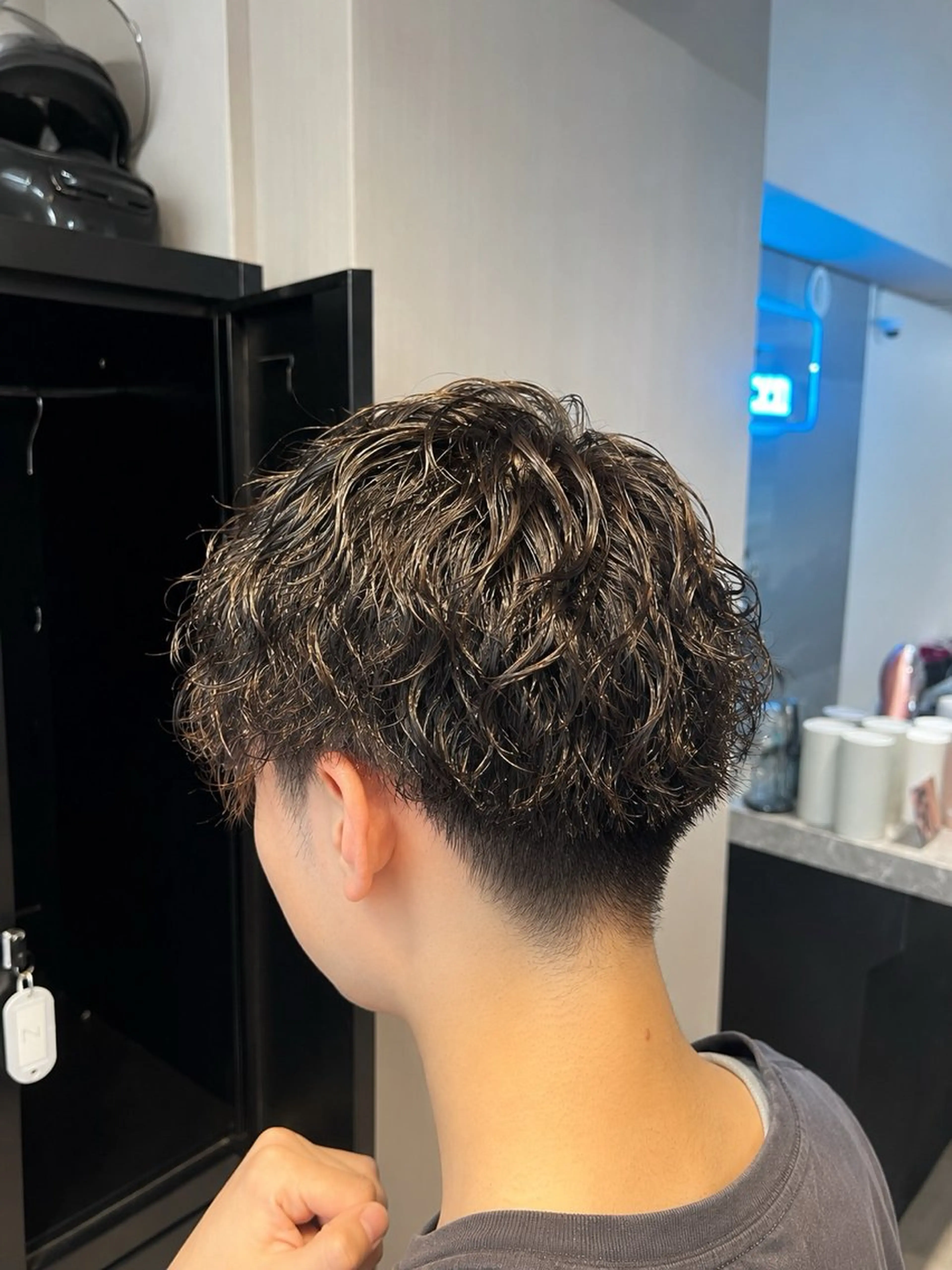 ショート カット パーマ 毛流れ•波巻きパーマ 特化🔥🌊瀬川竜生のヘアスタイル