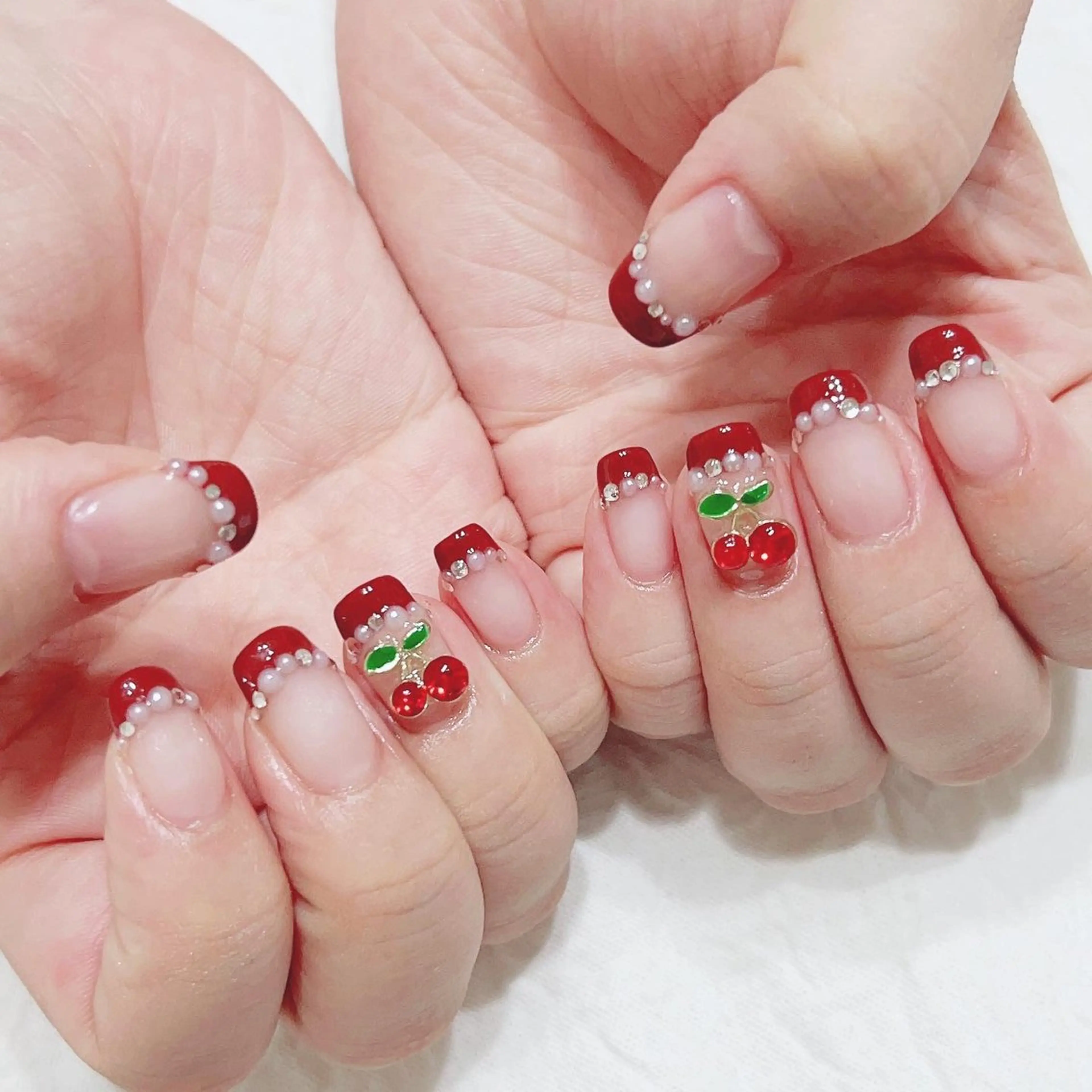 ネイル ワンホンネイル ハンドネイル peaberry nailのネイルデザイン