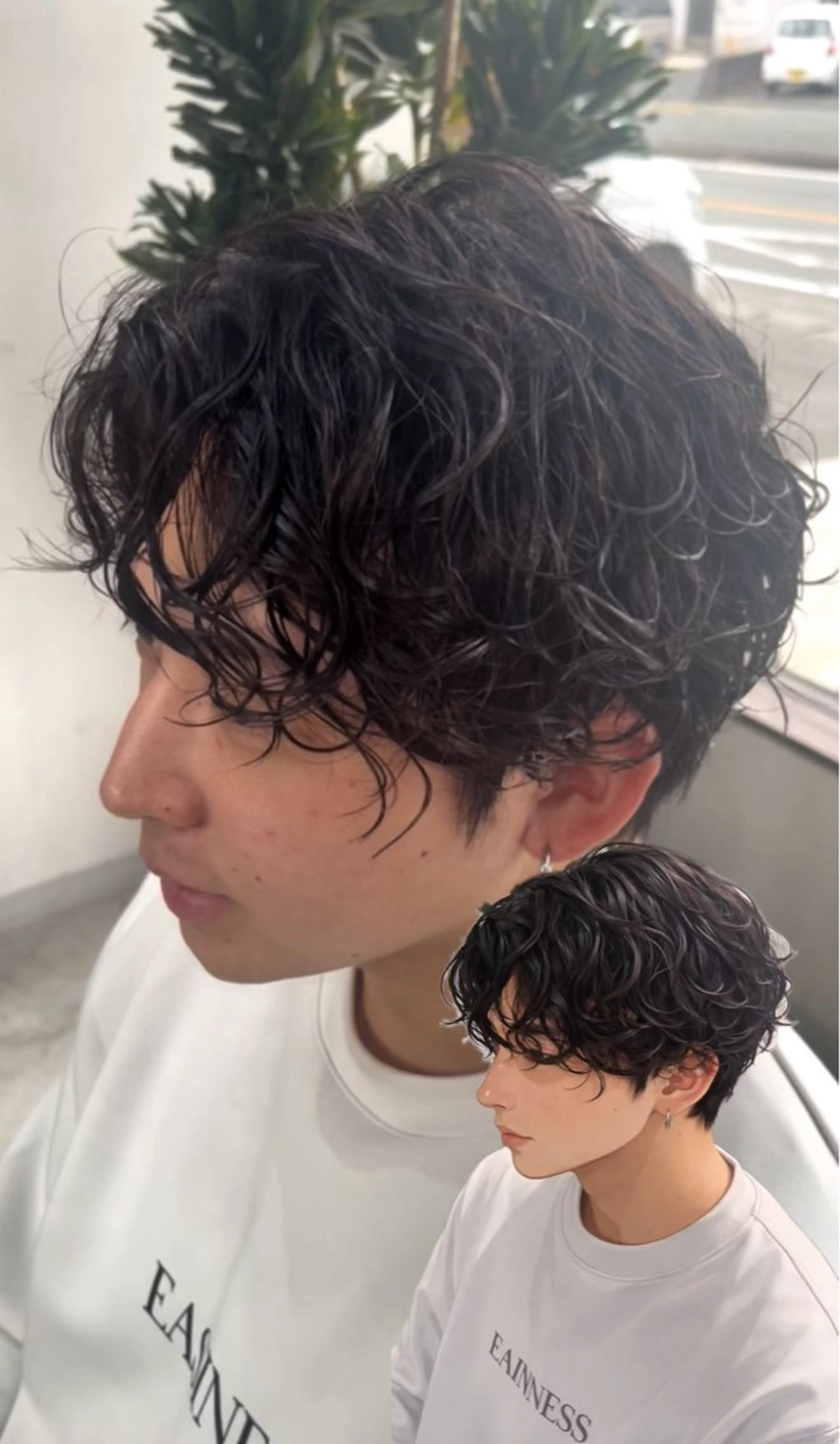 パーマ メンズ メンズパーマ カット パーマ メンズパーマ& ハイトーン特化谷村のヘアスタイル