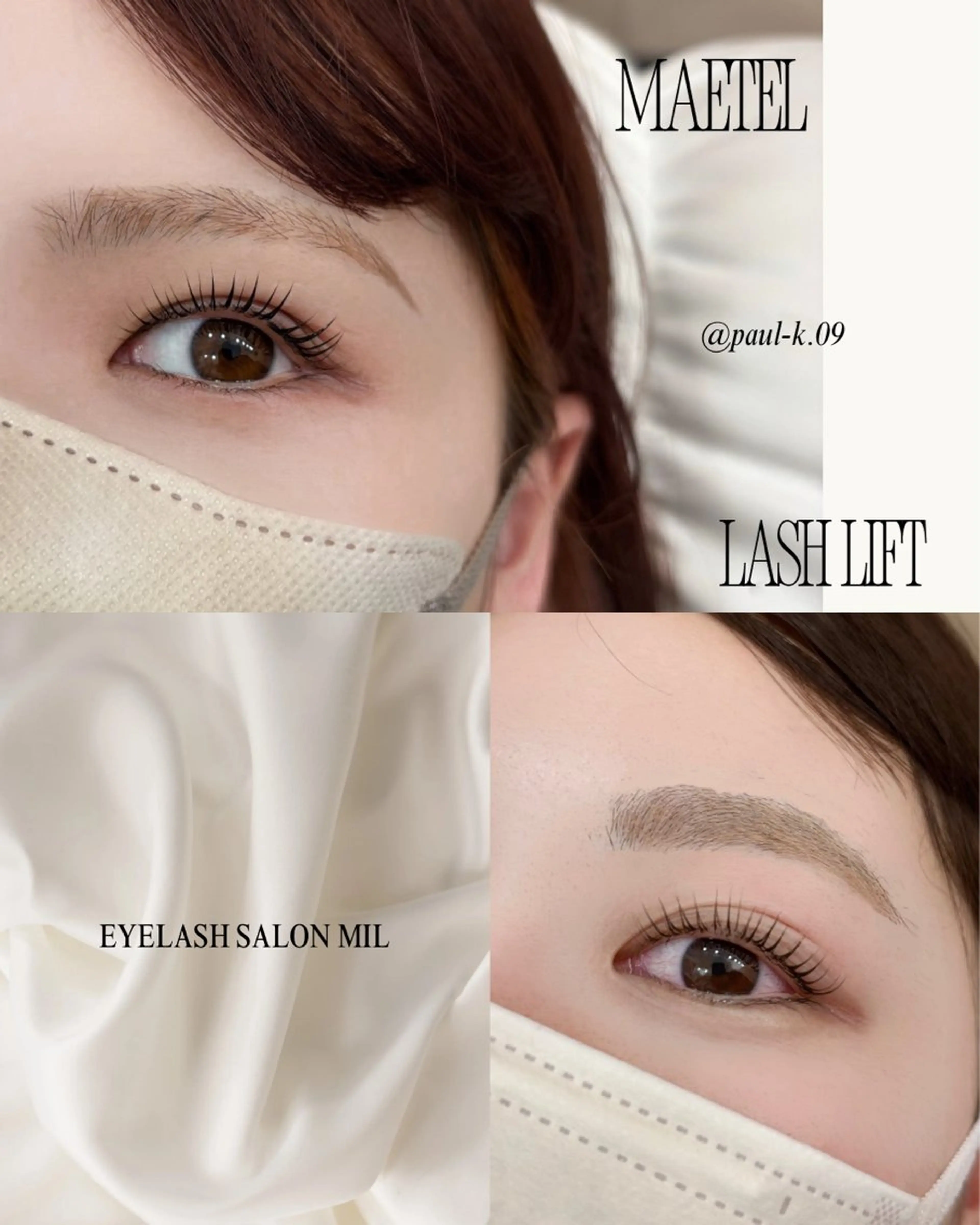 マツエク・マツパ mil❤︎ Kahoのマツエク・マツパデザイン