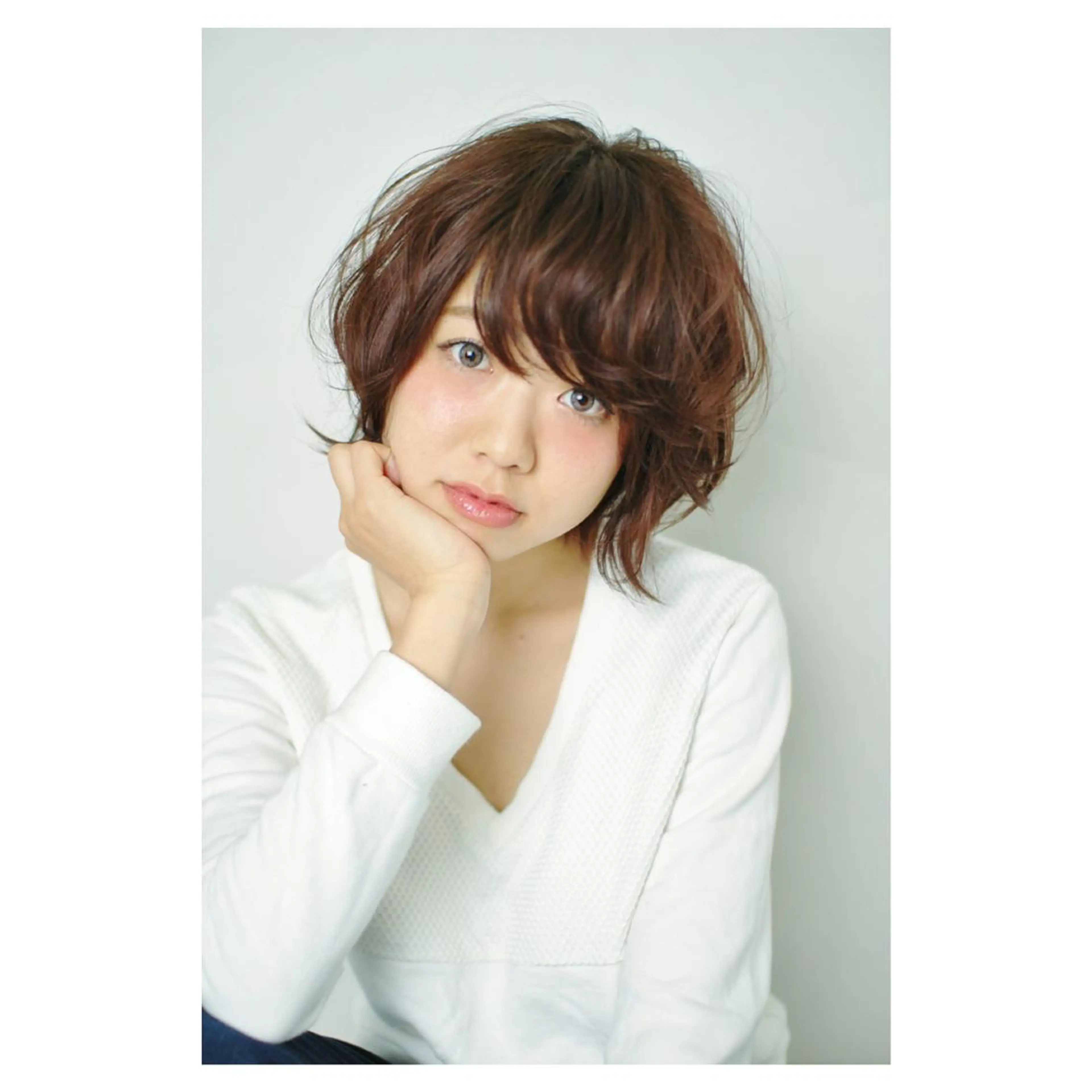 ミディアム カラー アッシュ ベージュカラー 透明感カラー ボブ カット ヘアカラー トリートメント ヘアセット センスをお届けします 大谷将生infpのヘアスタイル