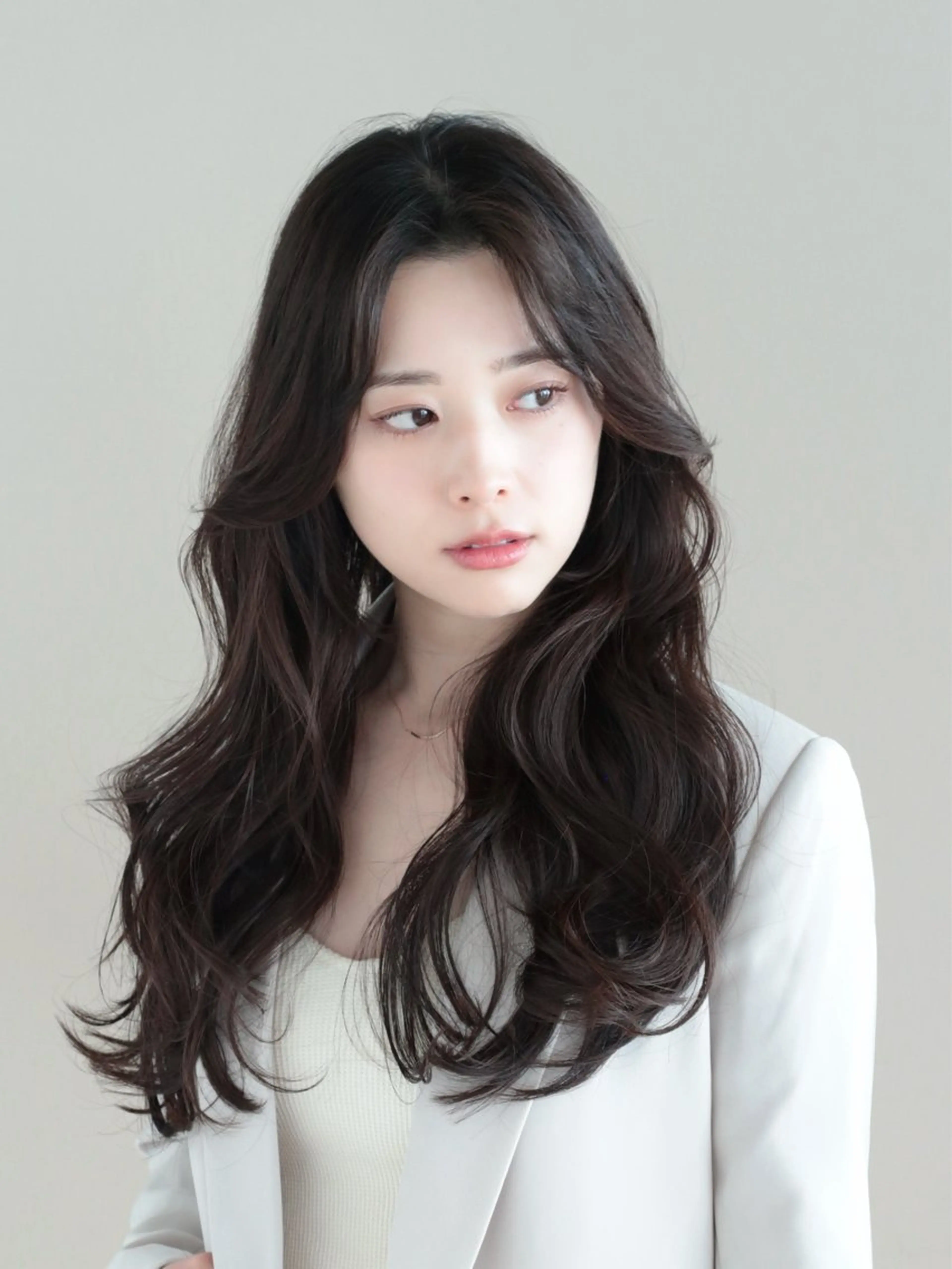 ロング カラー レイヤーカット 似合わせカット レイヤー/顔周り /透明感🩶高橋大のヘアスタイル