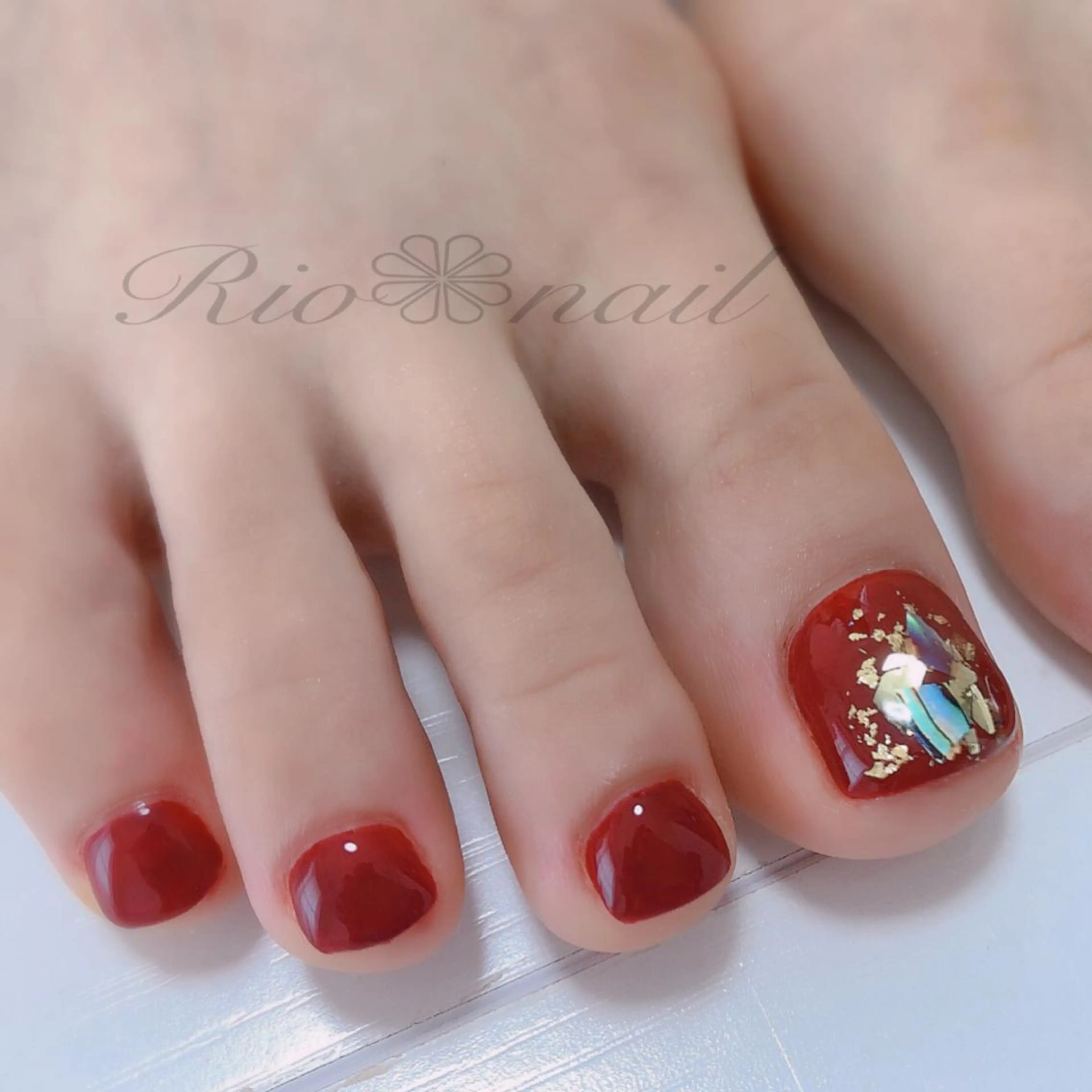 ネイル フットネイル nailsalon linneのネイルデザイン