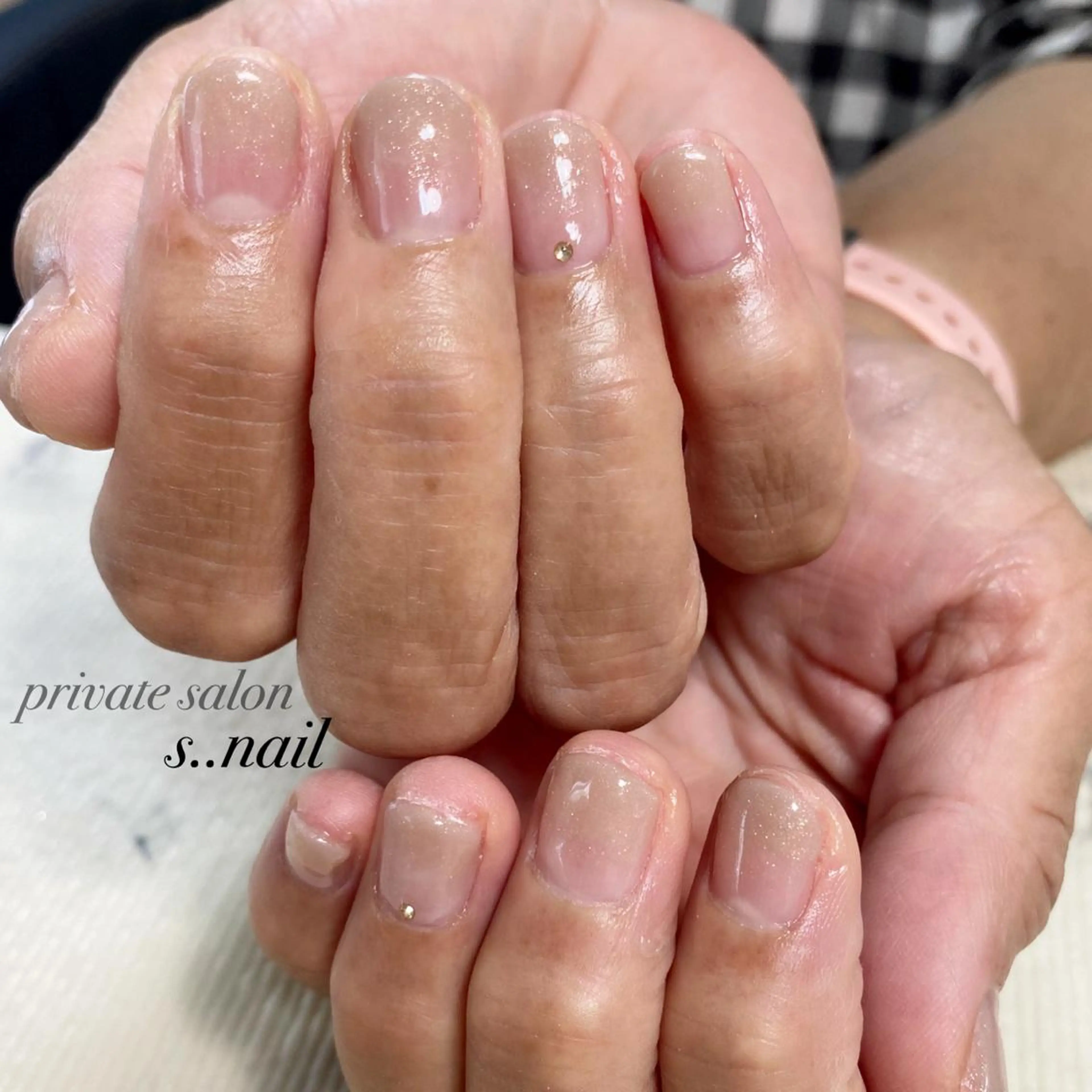 ネイル グラデーション ラメ(グリッター) ハンドネイル フットネイル s..nail / MORITAのネイルデザイン