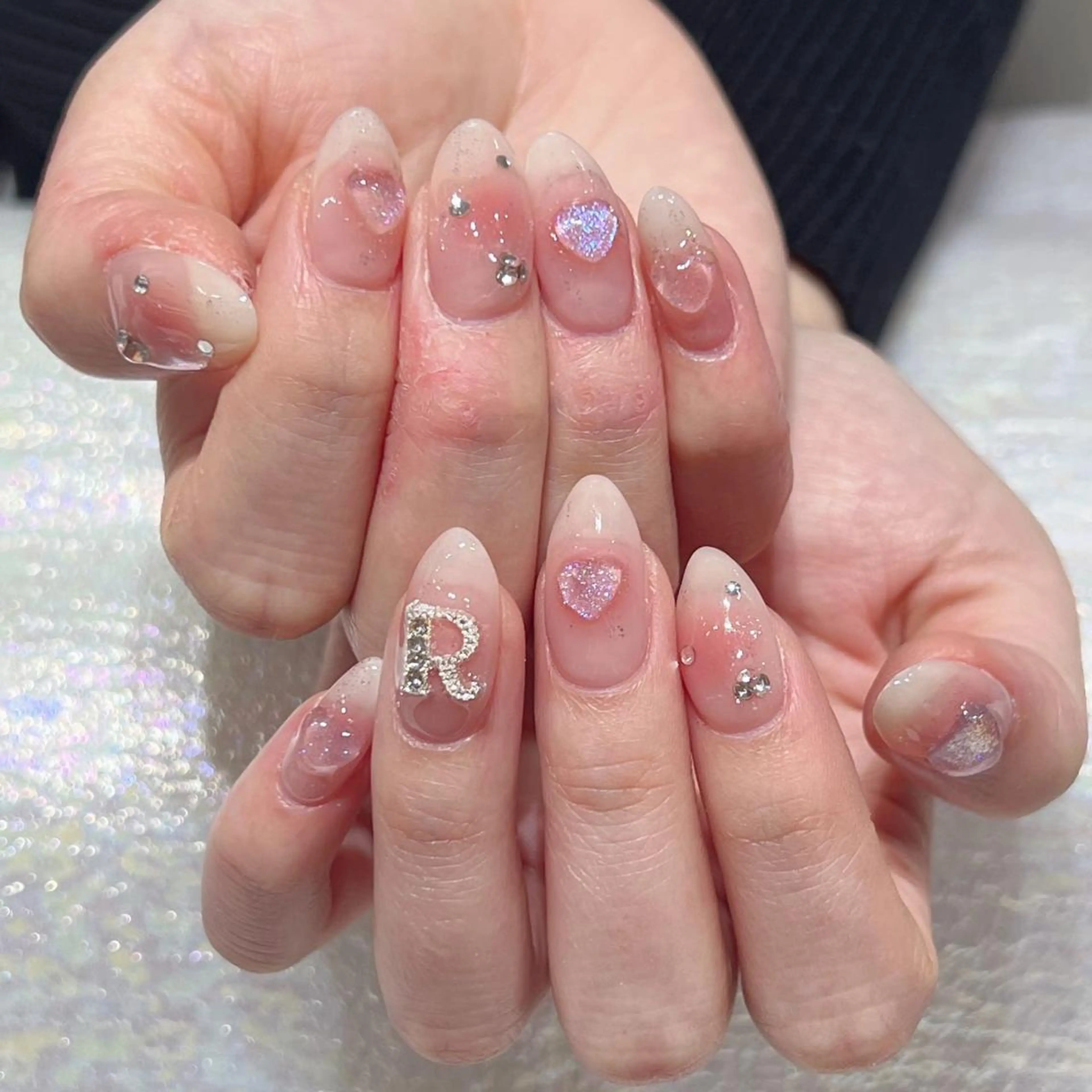 ネイル ハンドネイル Queen‘s なんのネイルデザイン