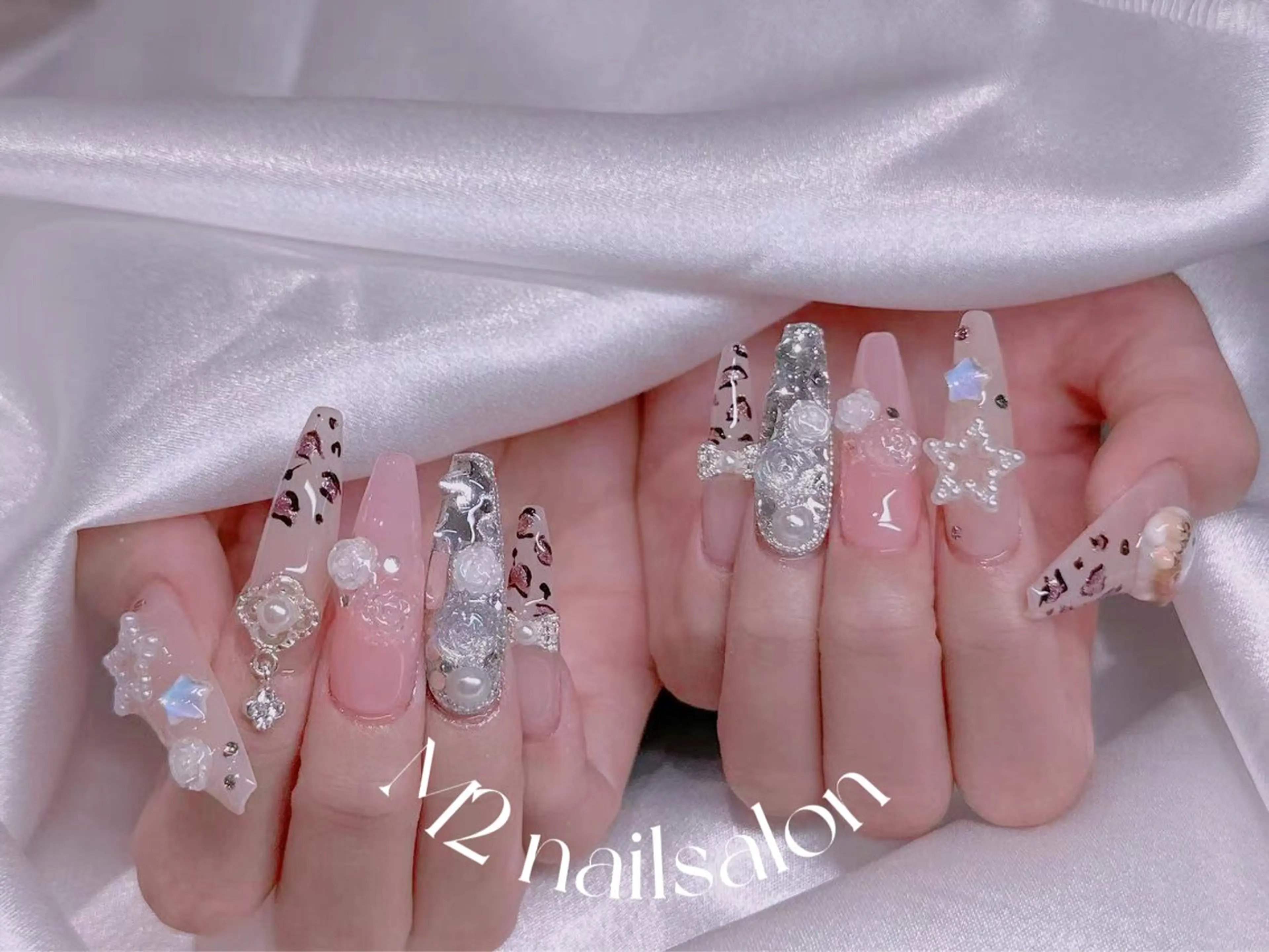 ネイル 長さだし専門店 M2　rikaのネイルデザイン