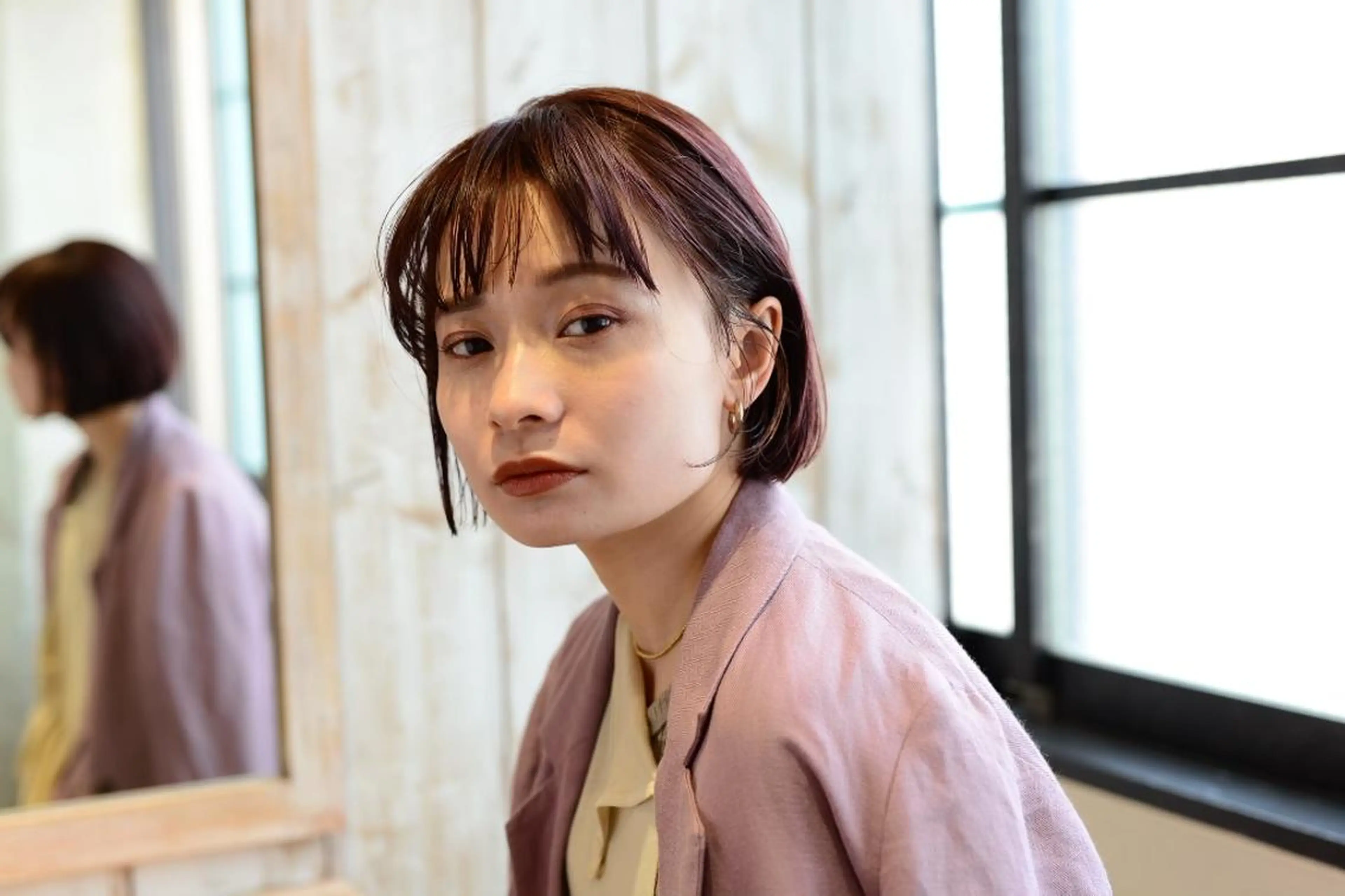 ショート モリシタ サトシのヘアスタイル