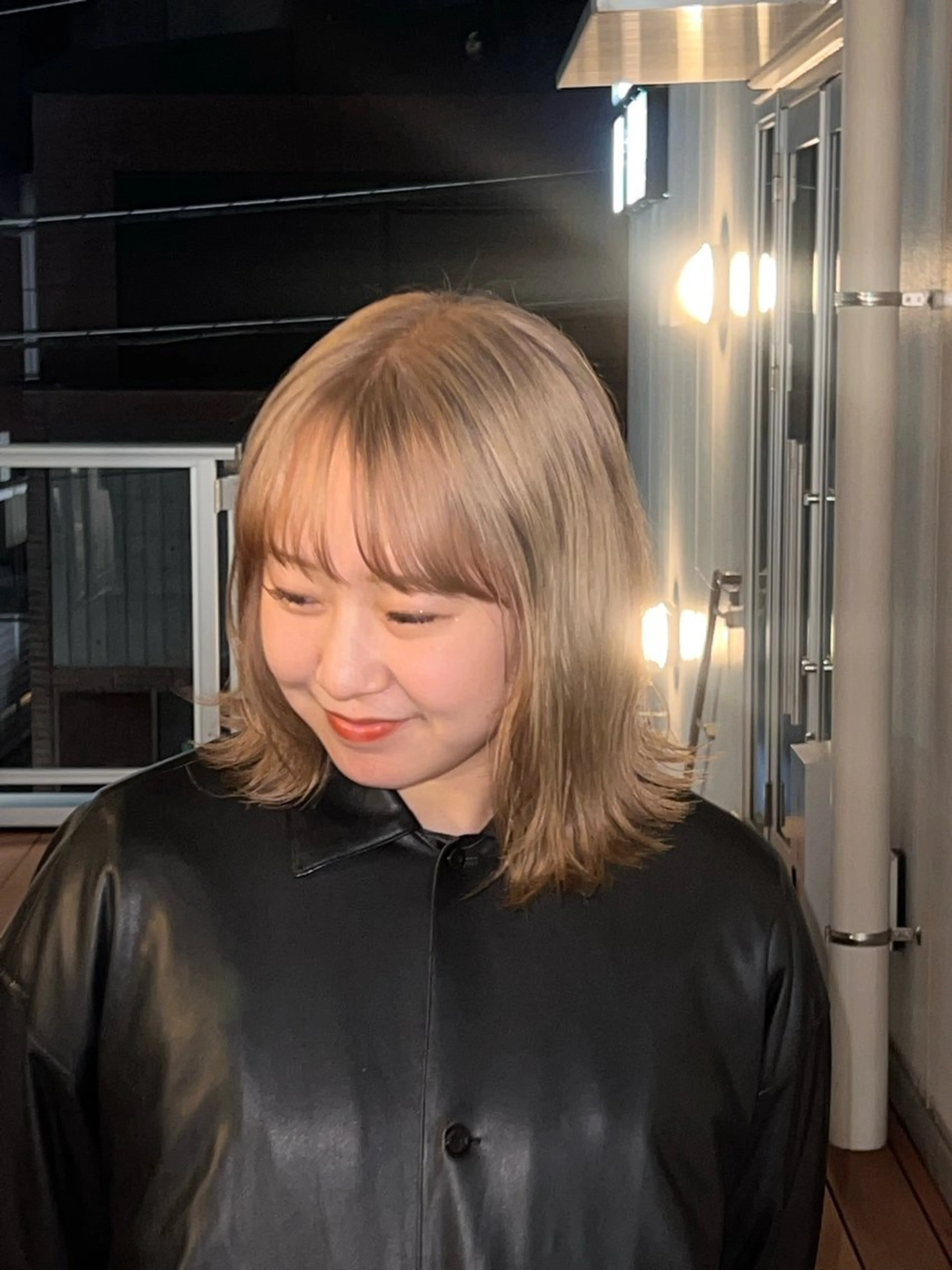 カラー ブロンド ハイトーン KAISEIのヘアスタイル