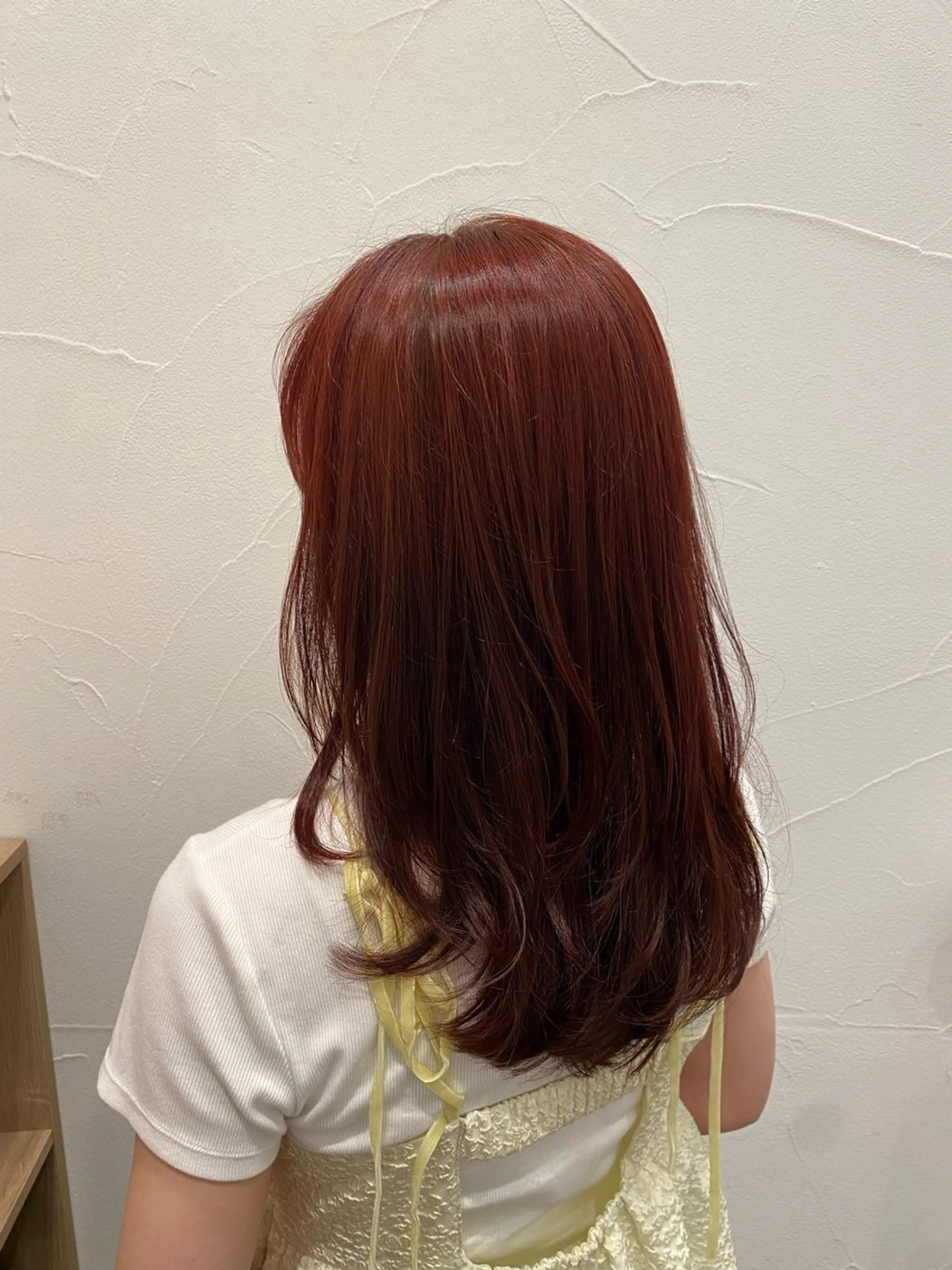 セミロング カラー Ash中目黒店 榊間茜のヘアスタイル