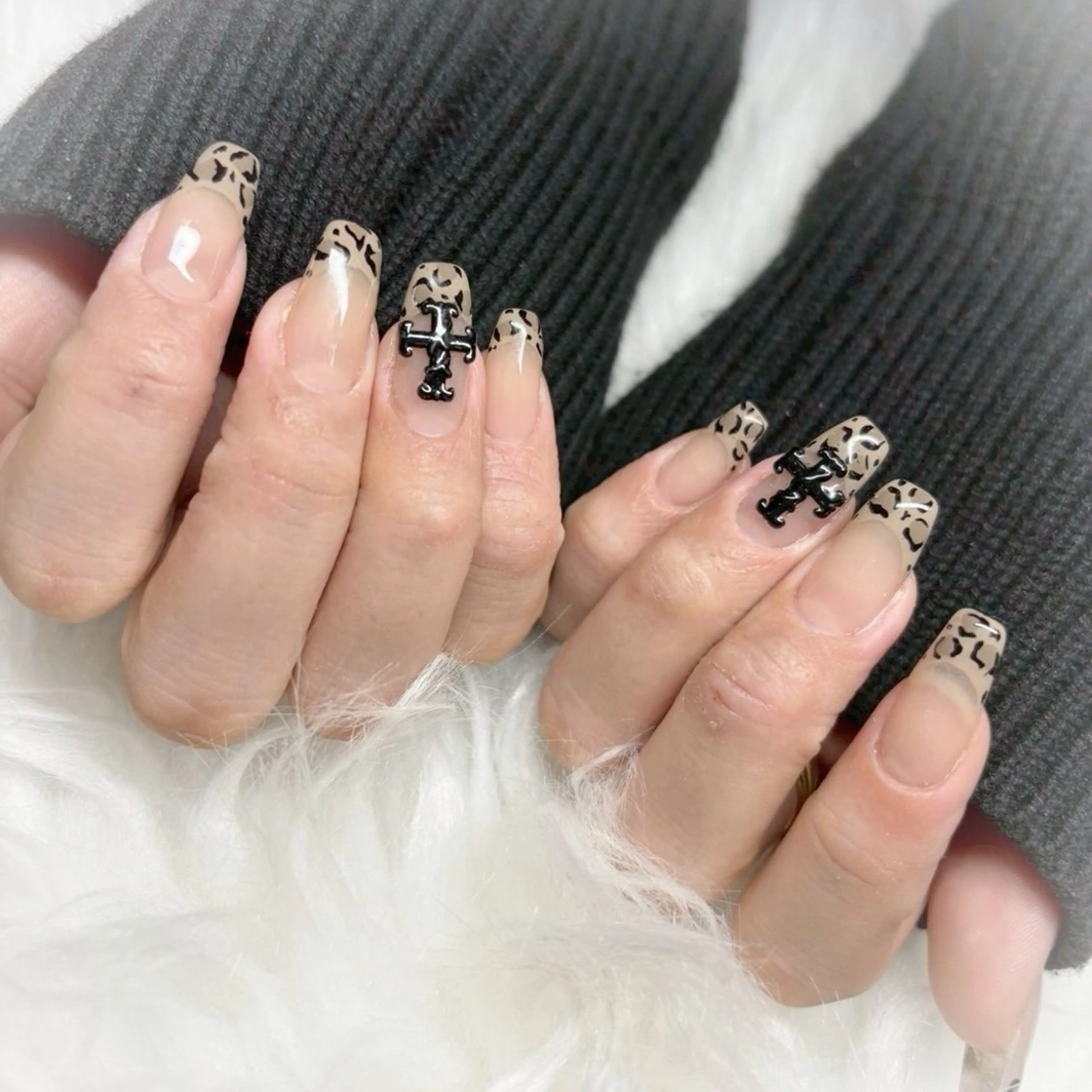 ネイル 長さ出し Merry bell ☆kanonのネイルデザイン