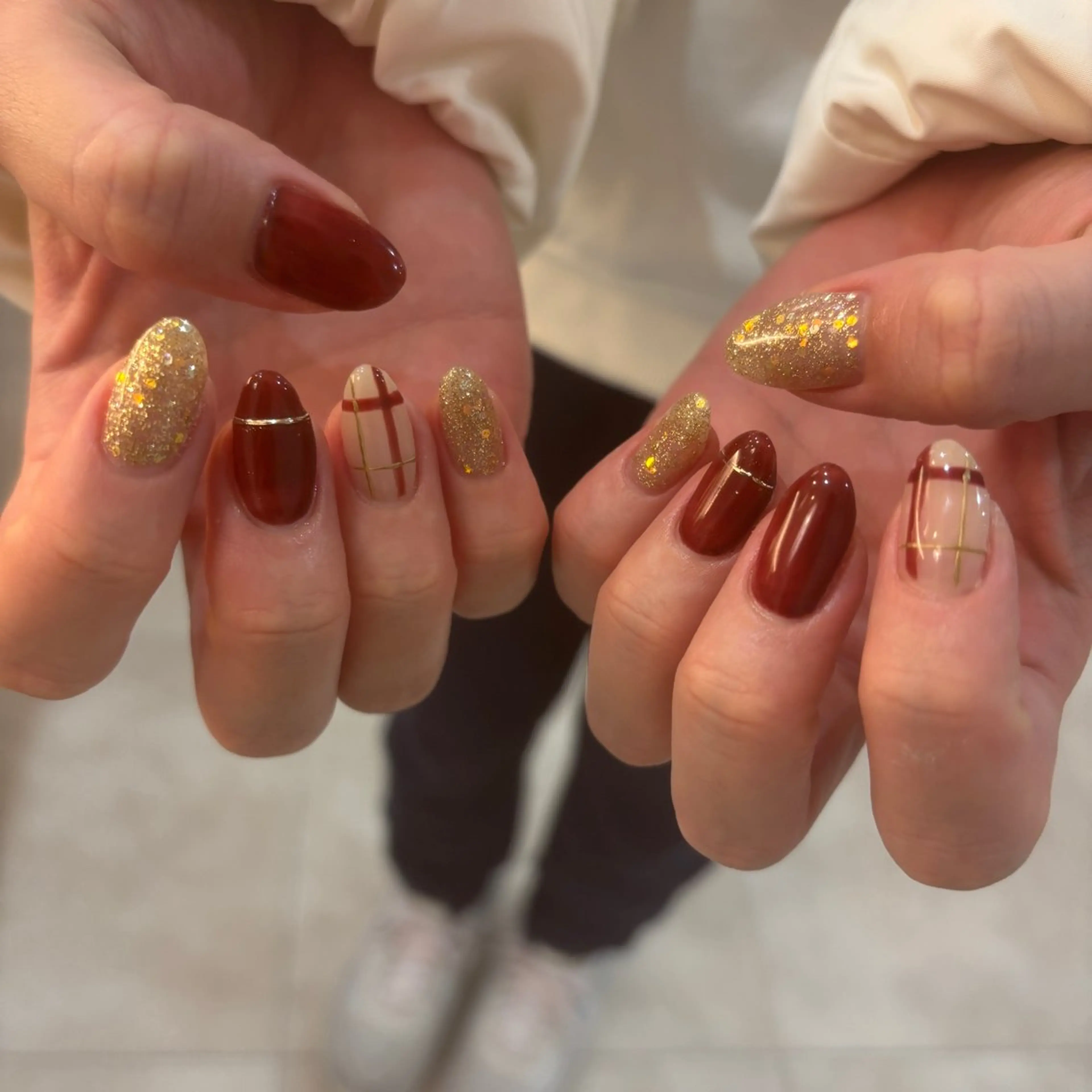 ネイル ハンドネイル フットネイル 栗田 ゆう子のネイルデザイン