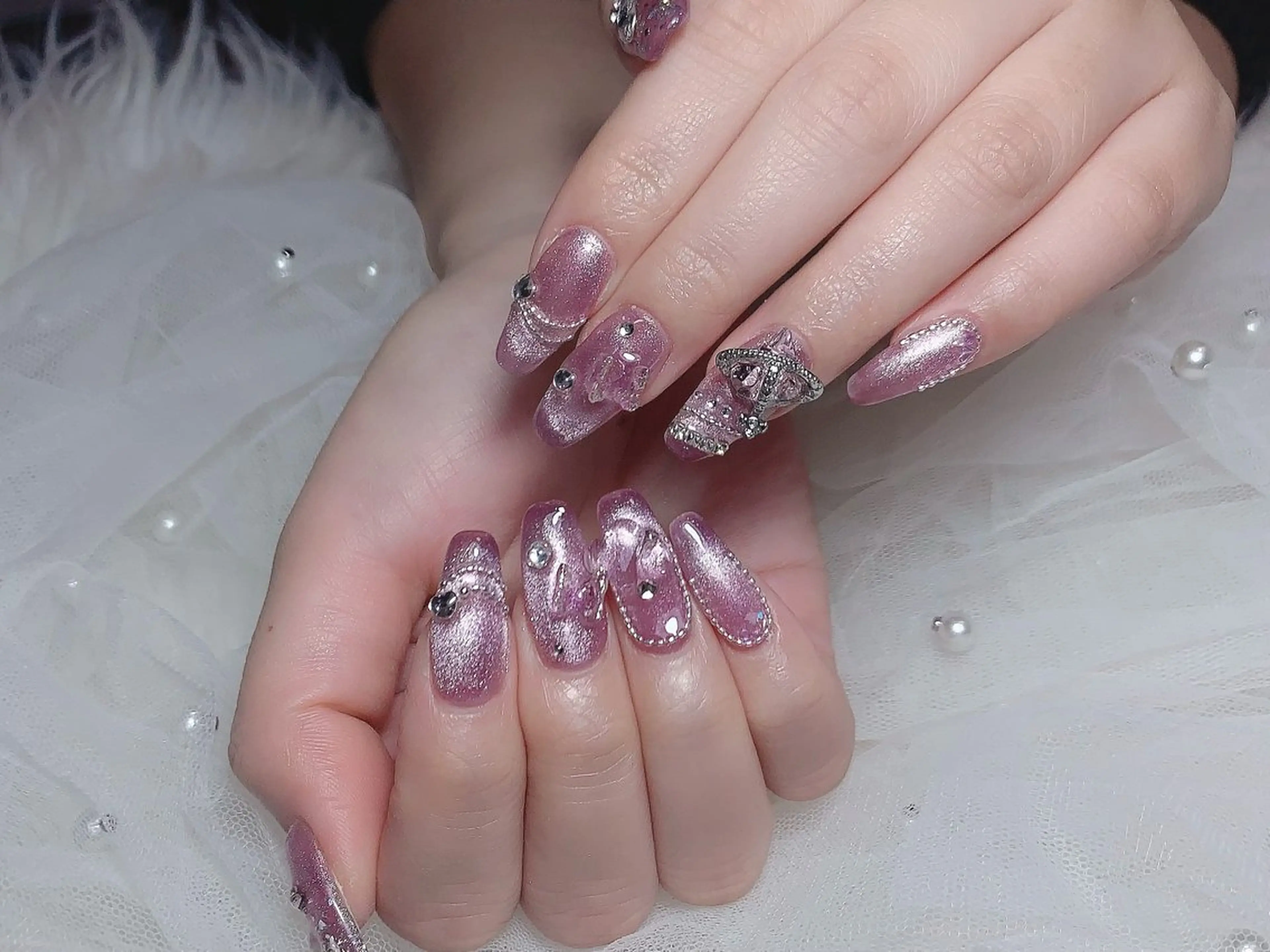 ネイル 持ち込み 高橋 ユキのネイルデザイン