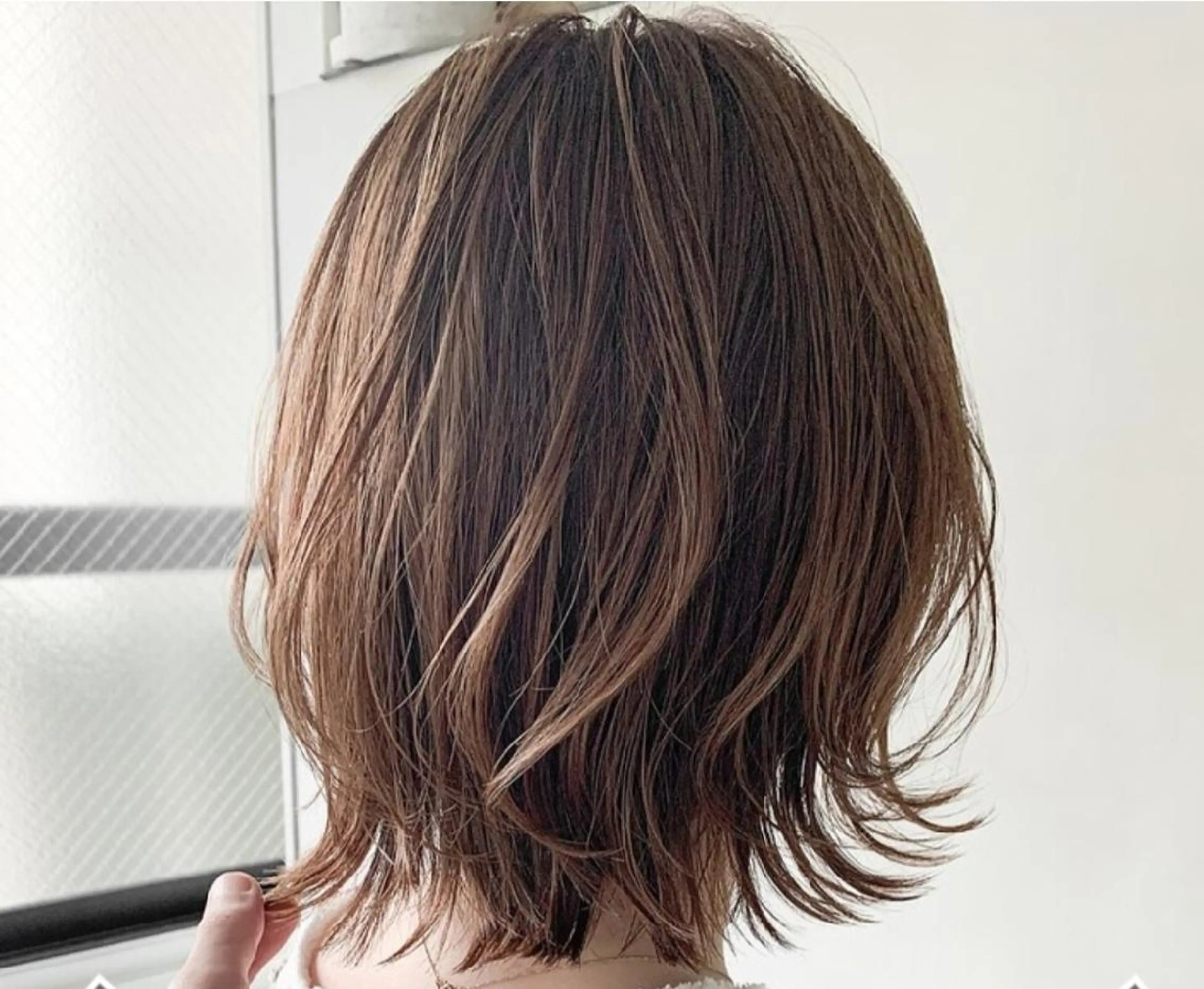 ミディアム ウルフカット 石川 大瑚のヘアスタイル