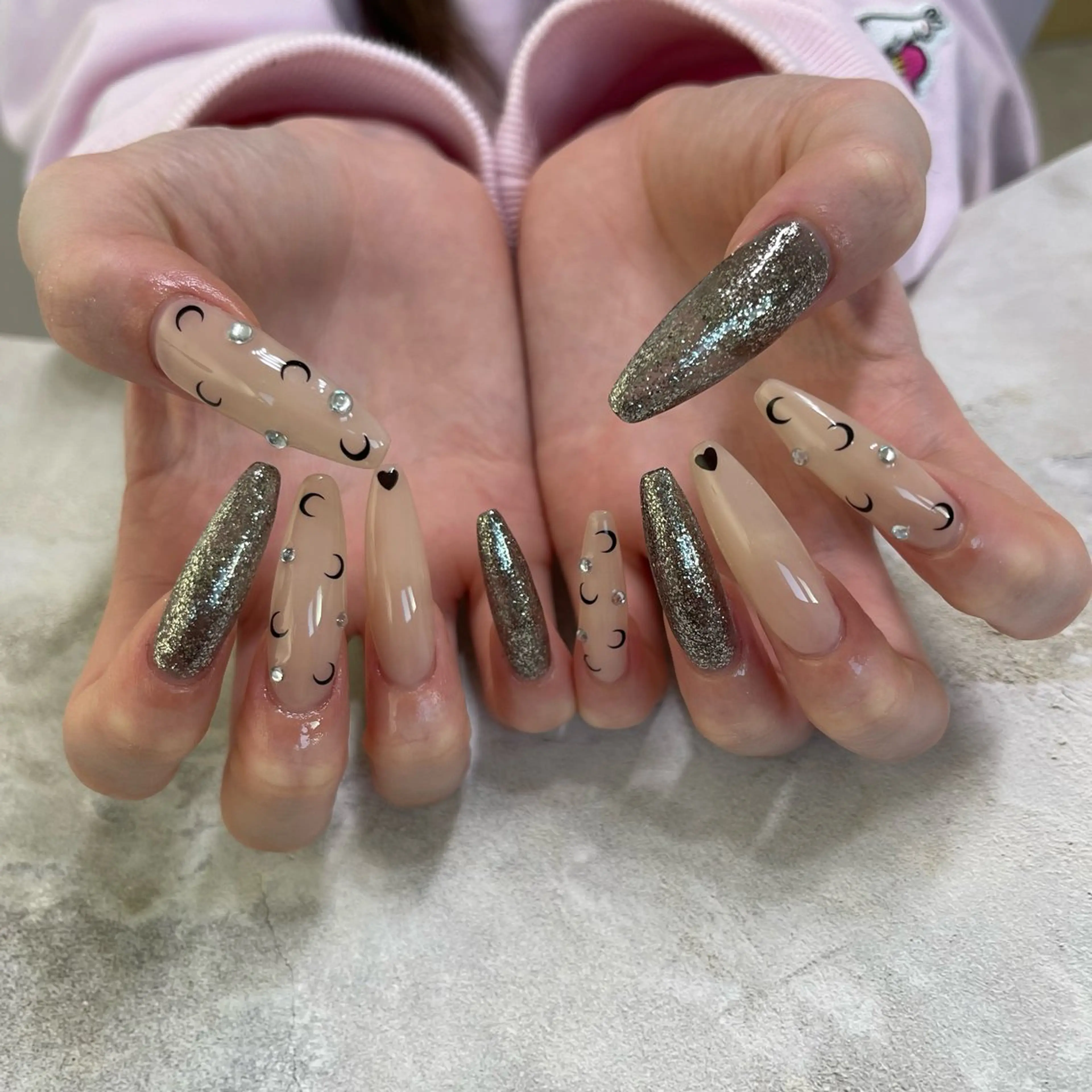 ネイル 持ち込み ハンドネイル Nail salon bellのネイルデザイン