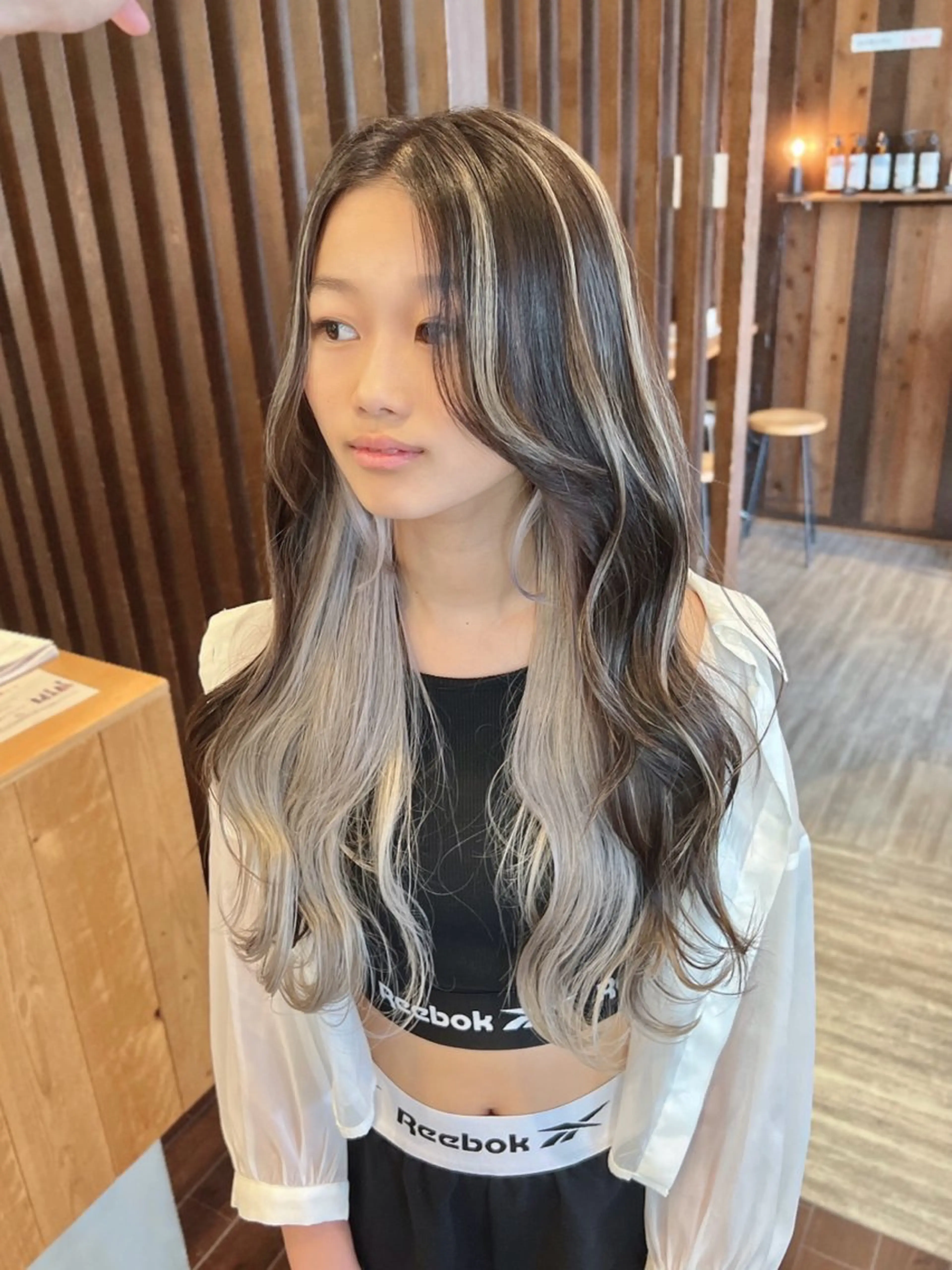 ロング カラー 具志 正太のヘアスタイル