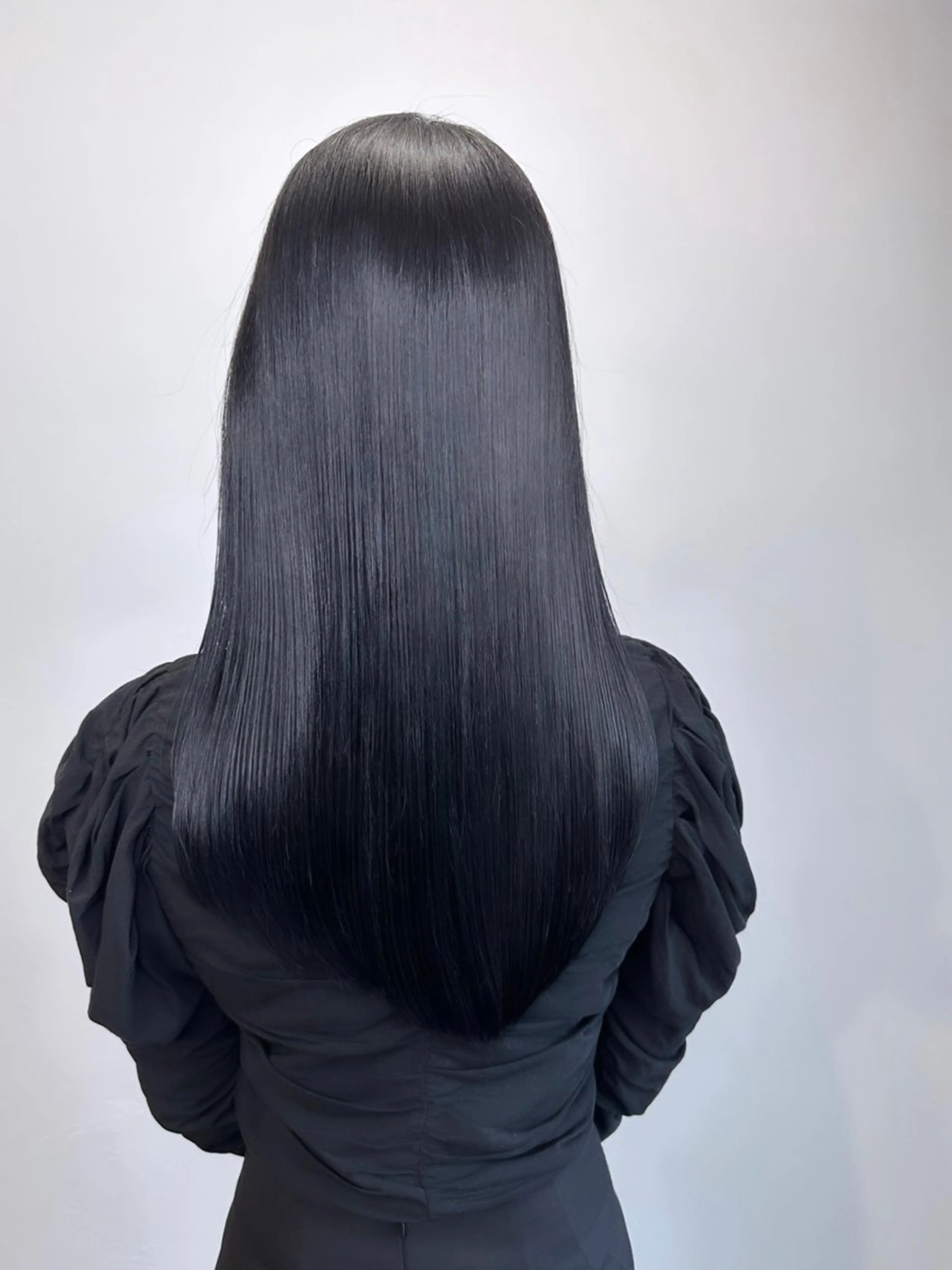 セミロング カラー ヘアアレンジ 髪質改善 カット ヘアカラー 縮毛矯正 トリートメント 髪質改善/レイヤー 縮毛矯正/ケラチン耀のヘアスタイル