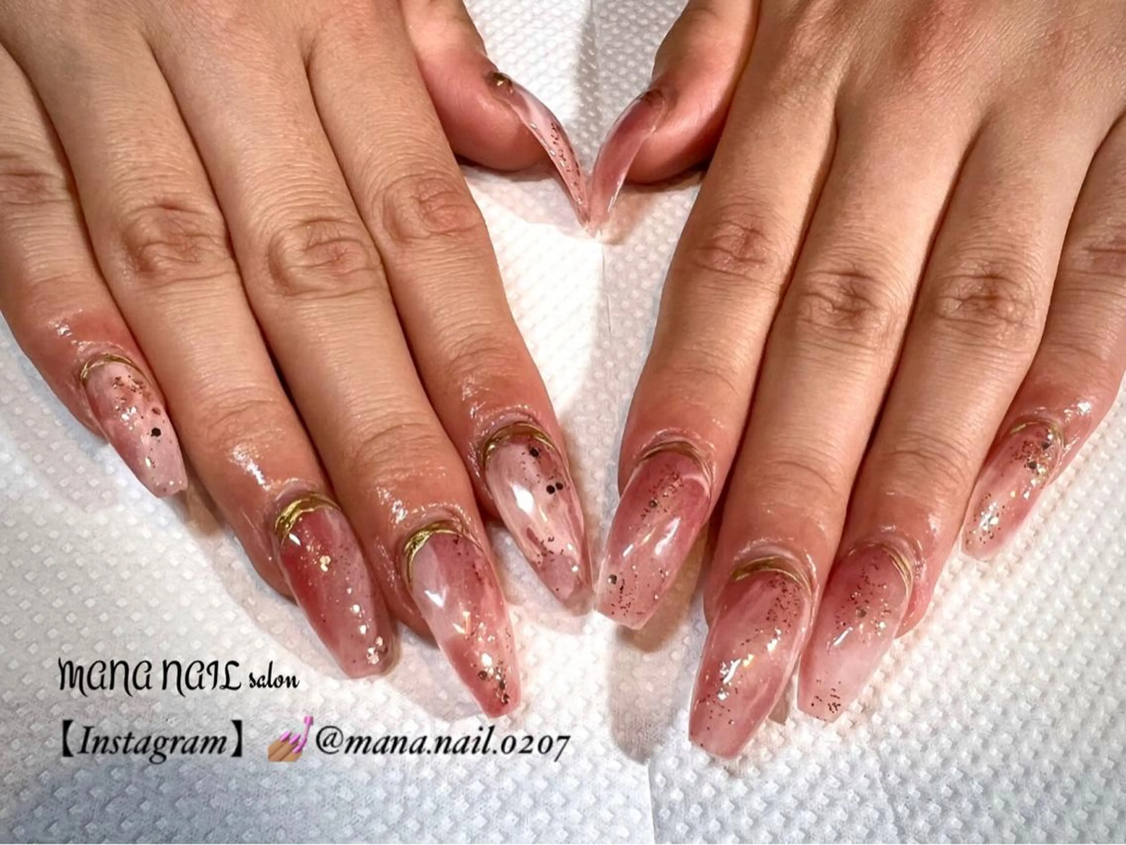 ネイル ハンドネイル ハンドケア 廣瀬 真奈美のネイルデザイン