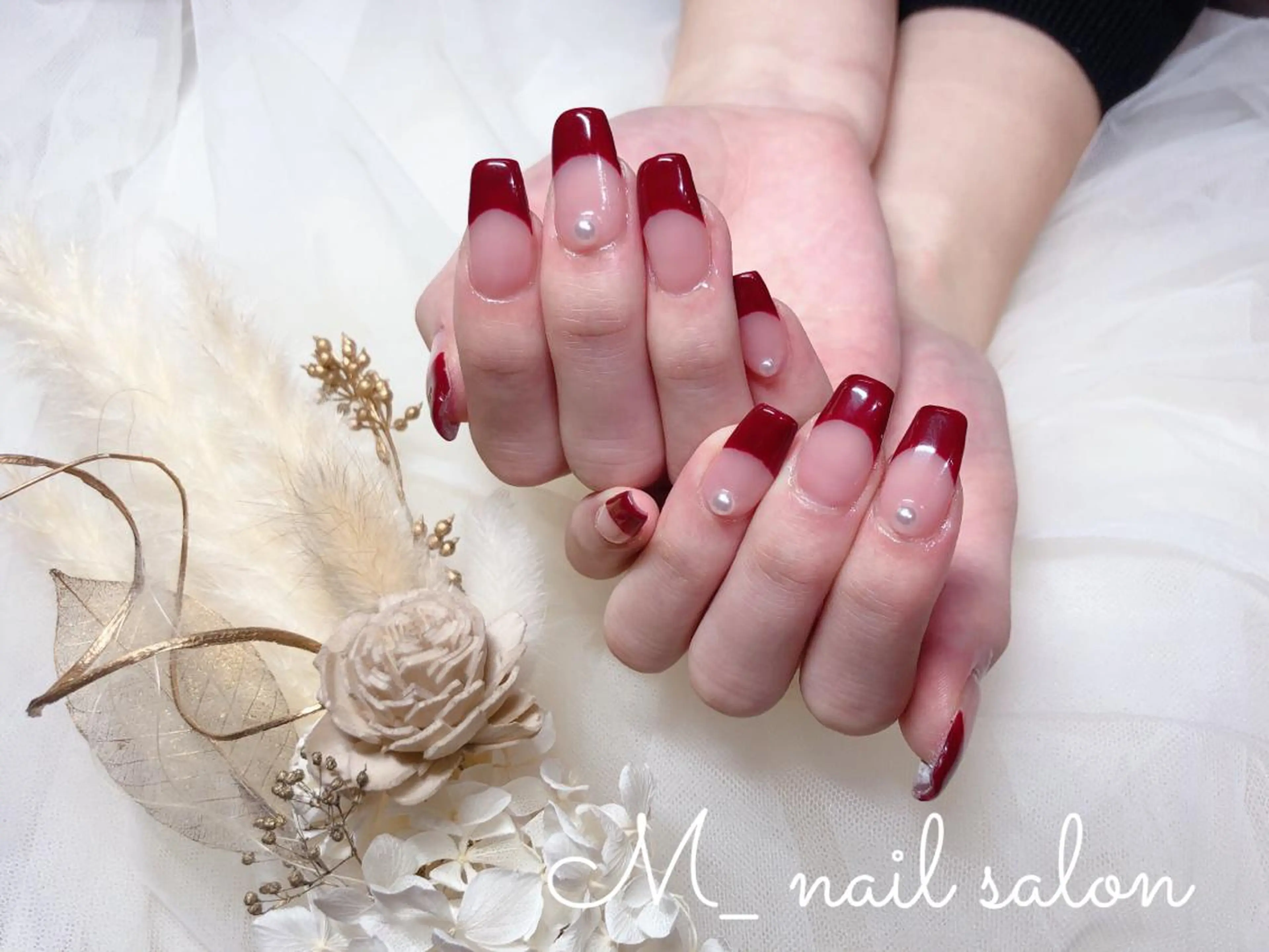 ネイル フレンチネイル M_nail salon所属・M_ nail salonのネイルデザイン