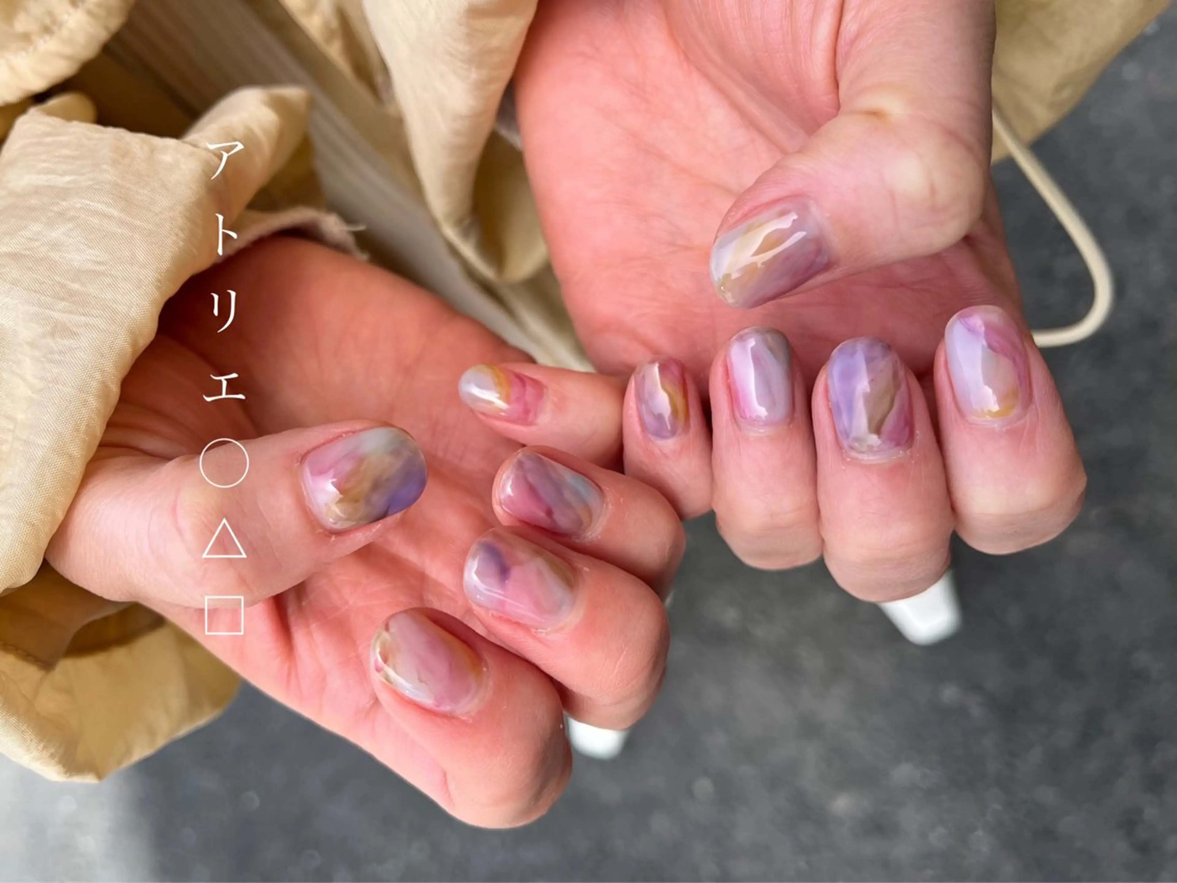 ネイル ハンドネイル アトリエ ○△□のネイルデザイン