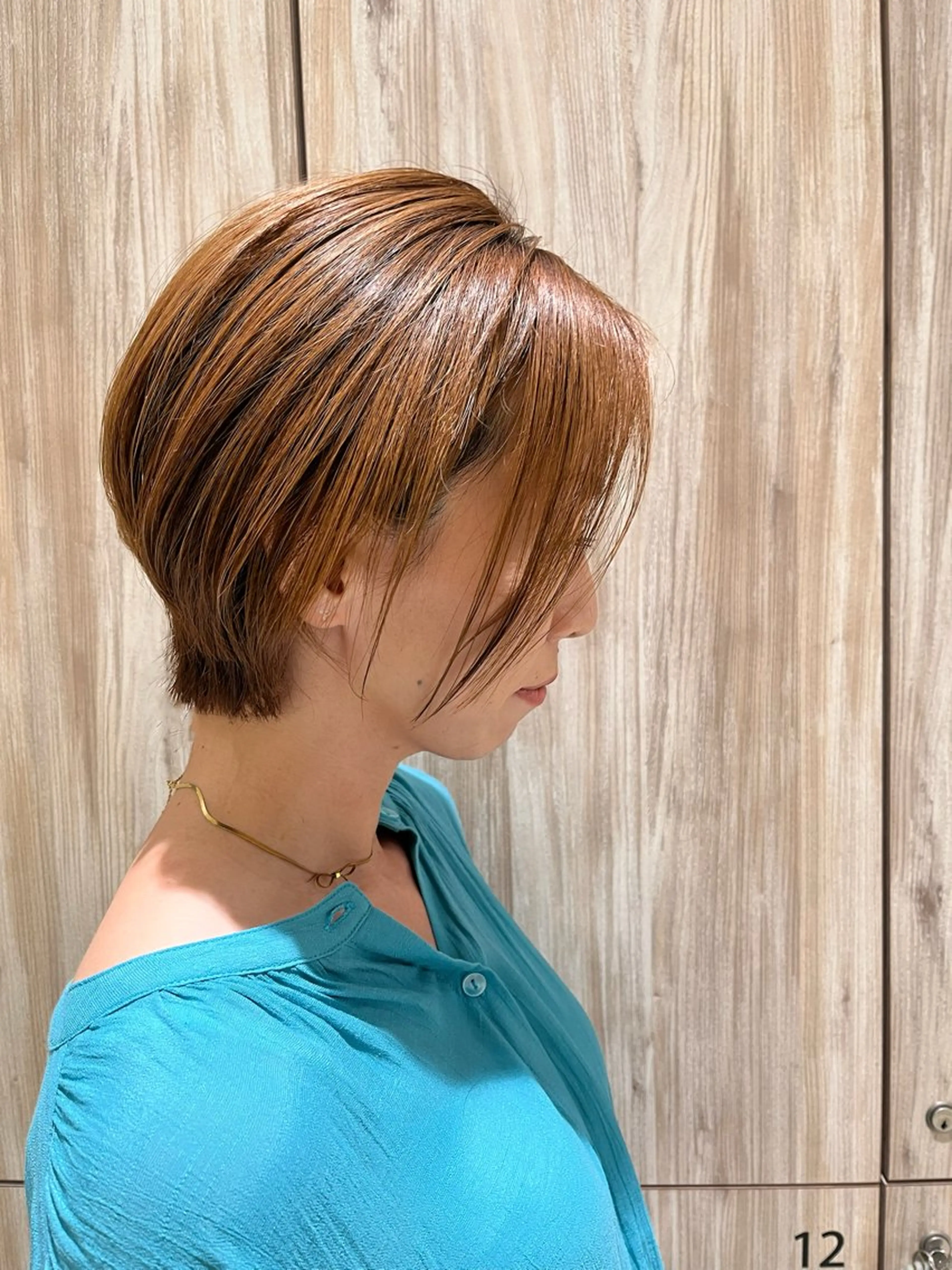 ショート ショート・ボブ・髪 質改善🧡関　玲子のヘアスタイル