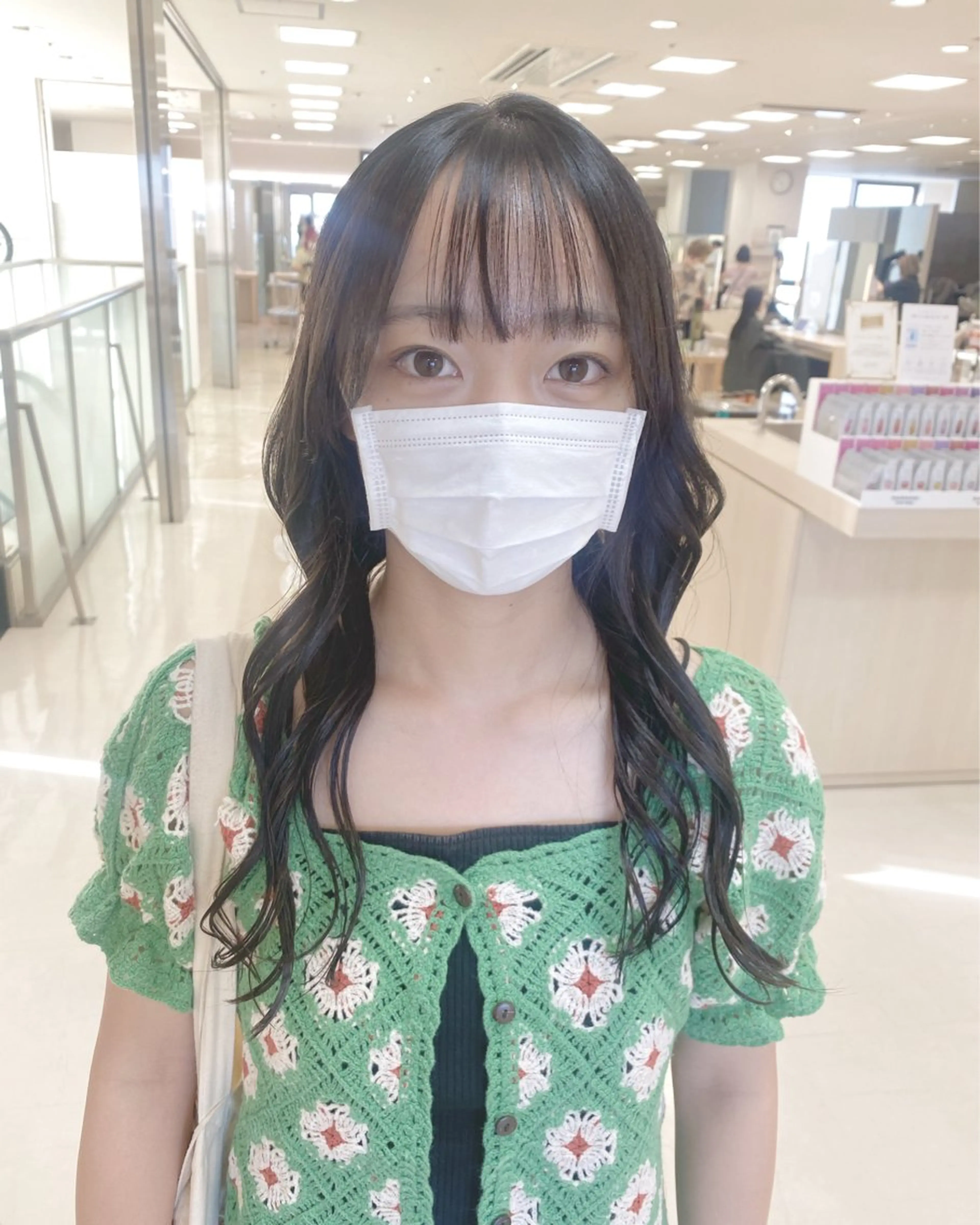 セミロング ヘッドスパ 推し活/韓国/ブリー チカラーminamiのヘアスタイル