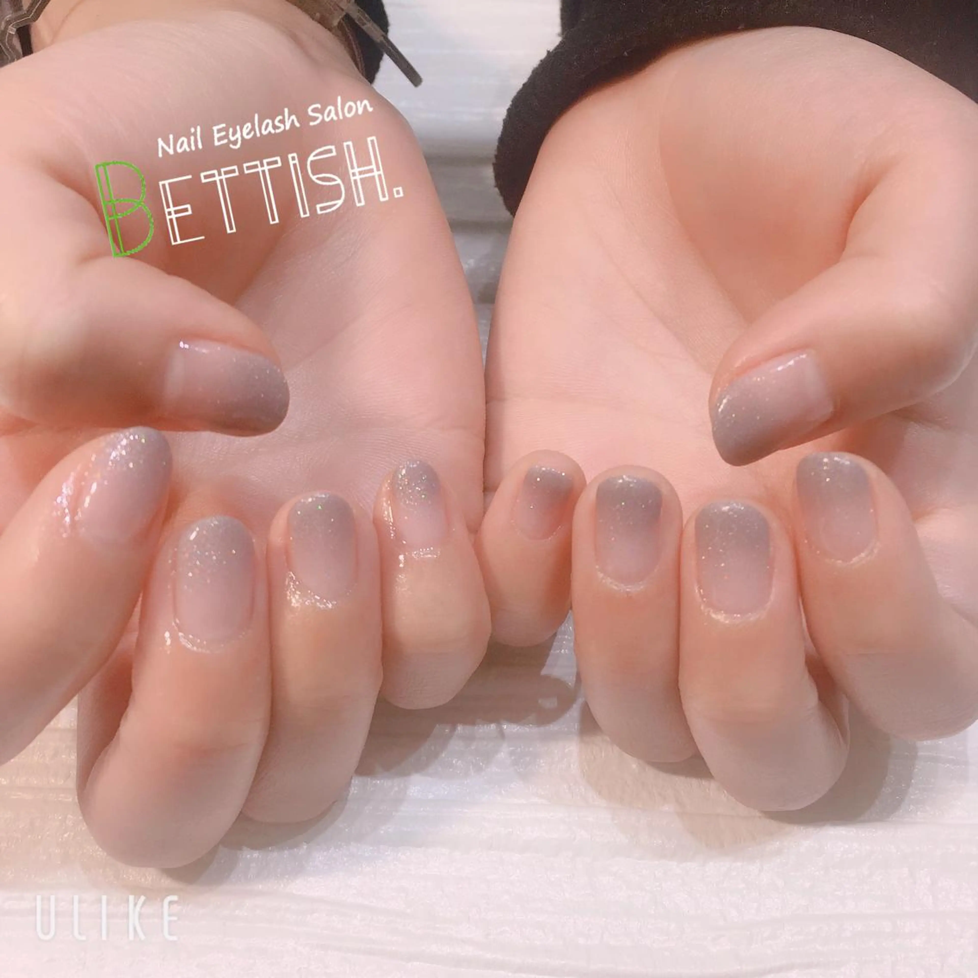 ネイル グラデーション キラキラネイル ラメ(グリッター) パープル BETTISH. KUMIKO☺︎︎のネイルデザイン