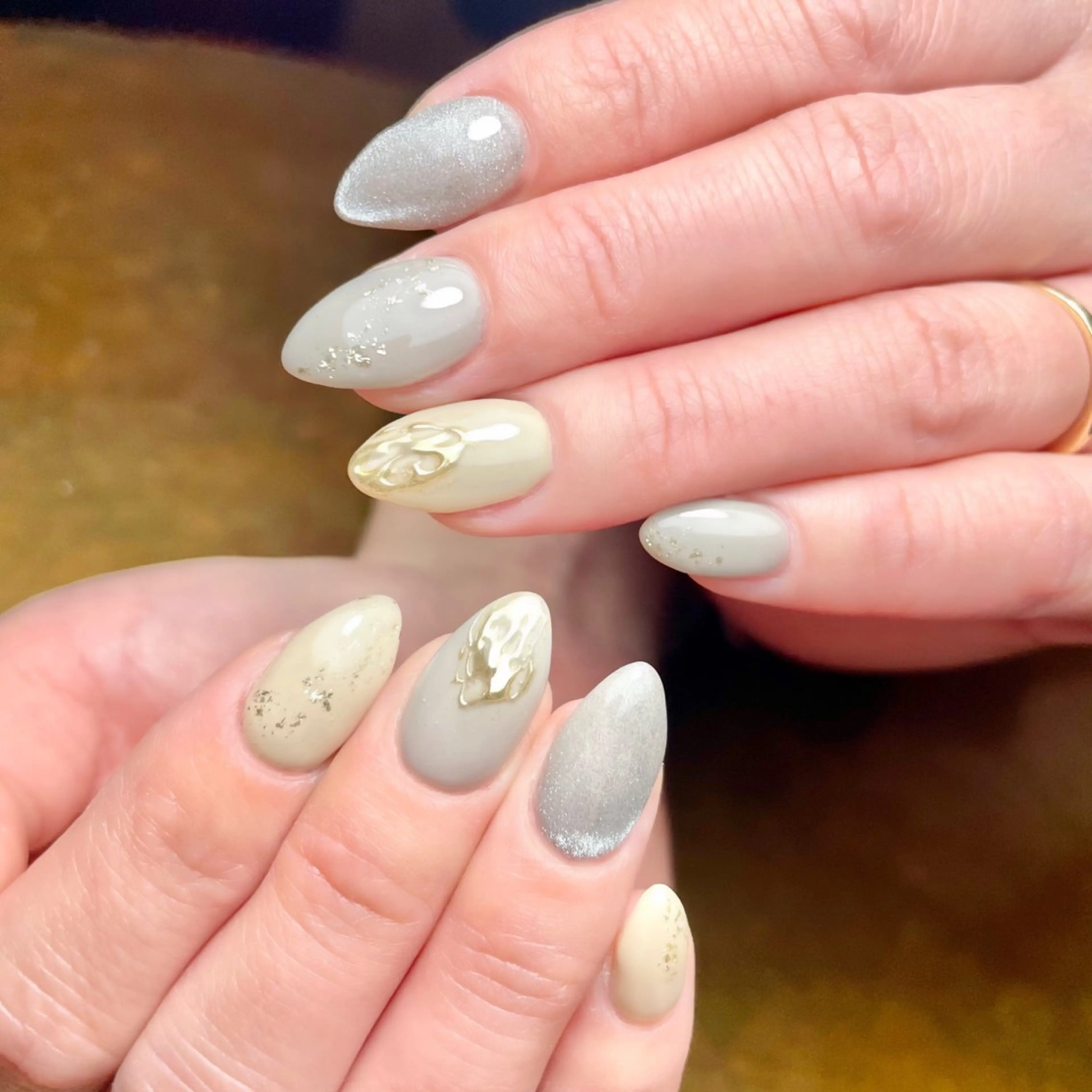 ネイル ニュアンスネイル オフィスネイル Oracion Nailのネイルデザイン