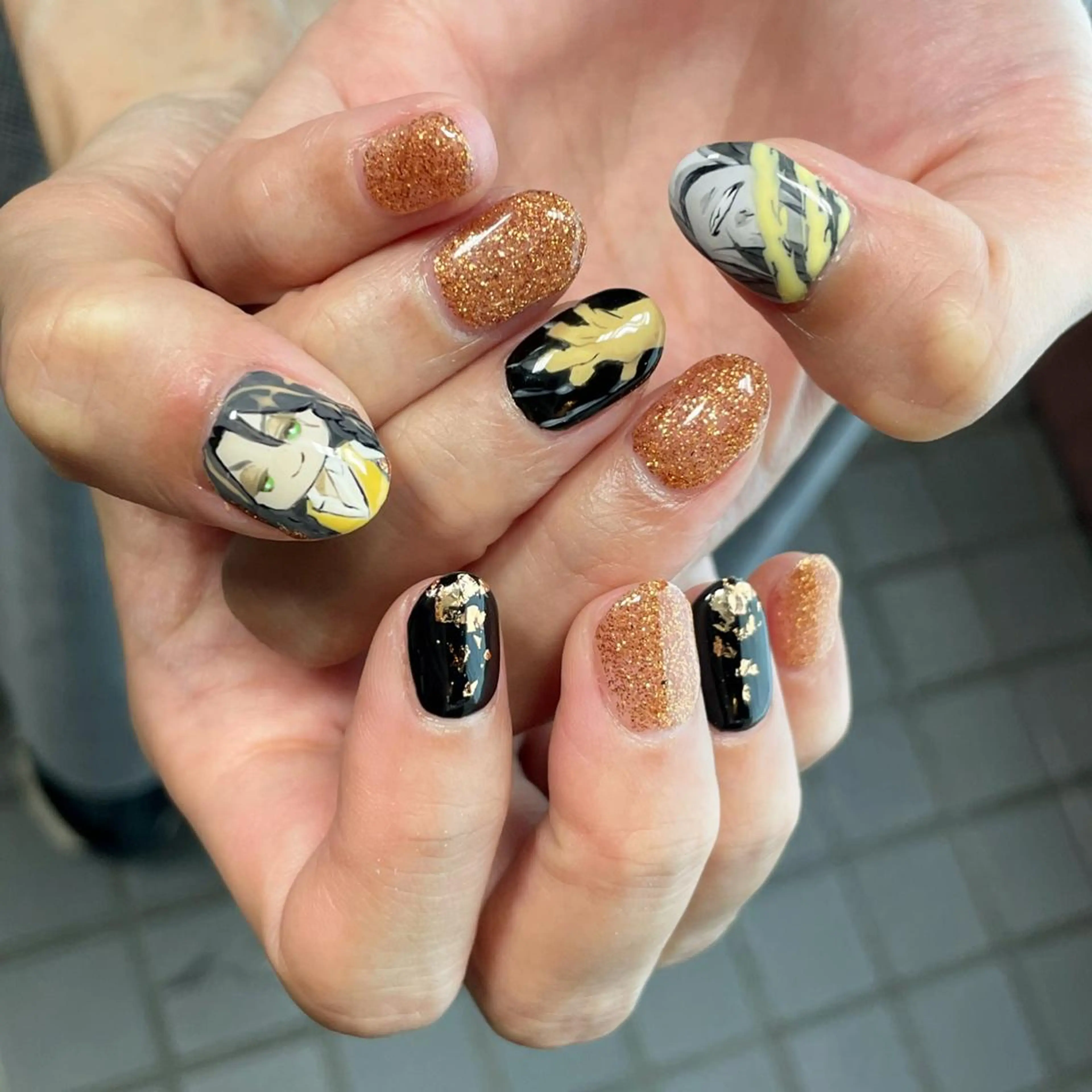 ネイル 中牟田 彩水のネイルデザイン