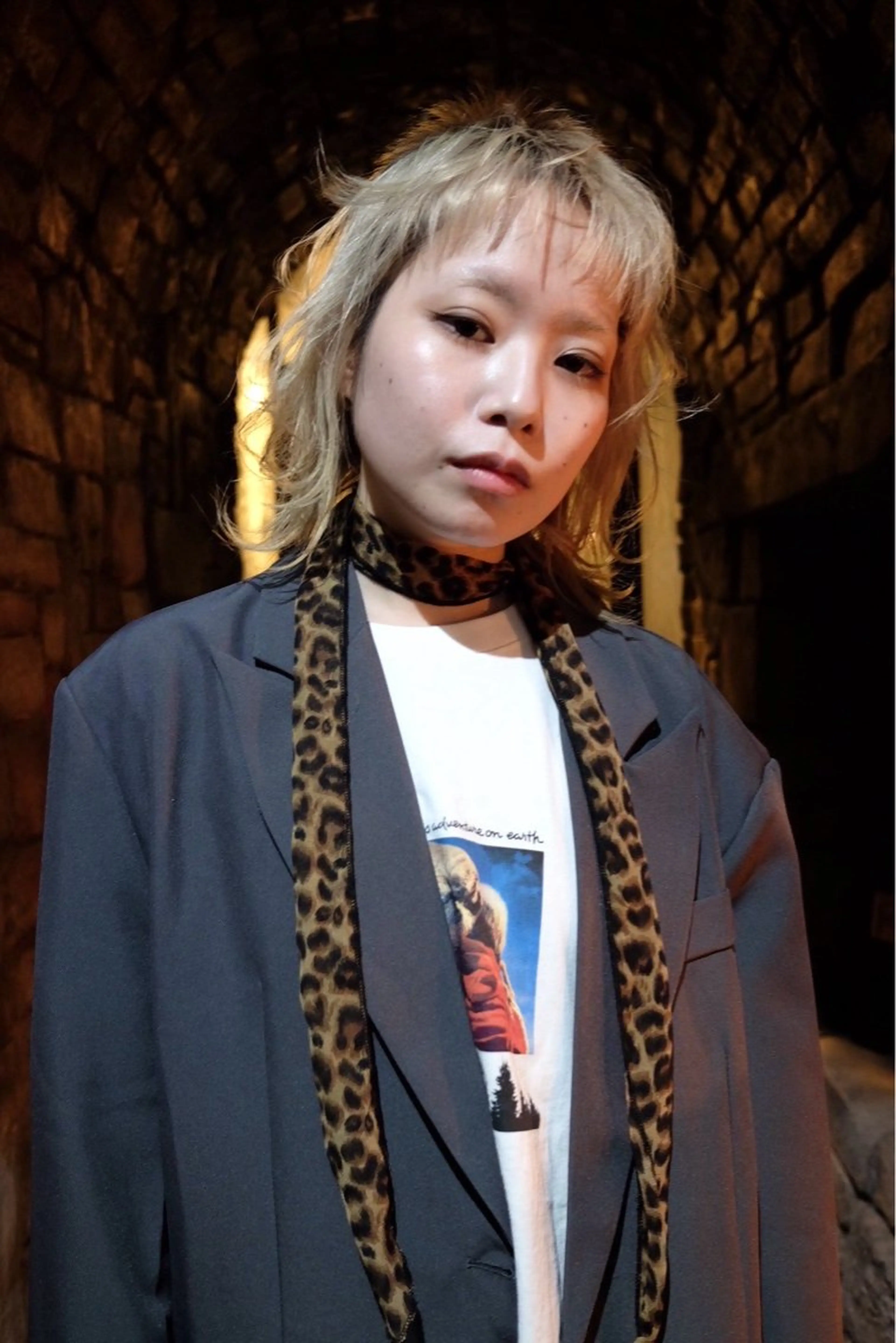 ショート 似合わせカット ハイトーン/北村優人のヘアスタイル