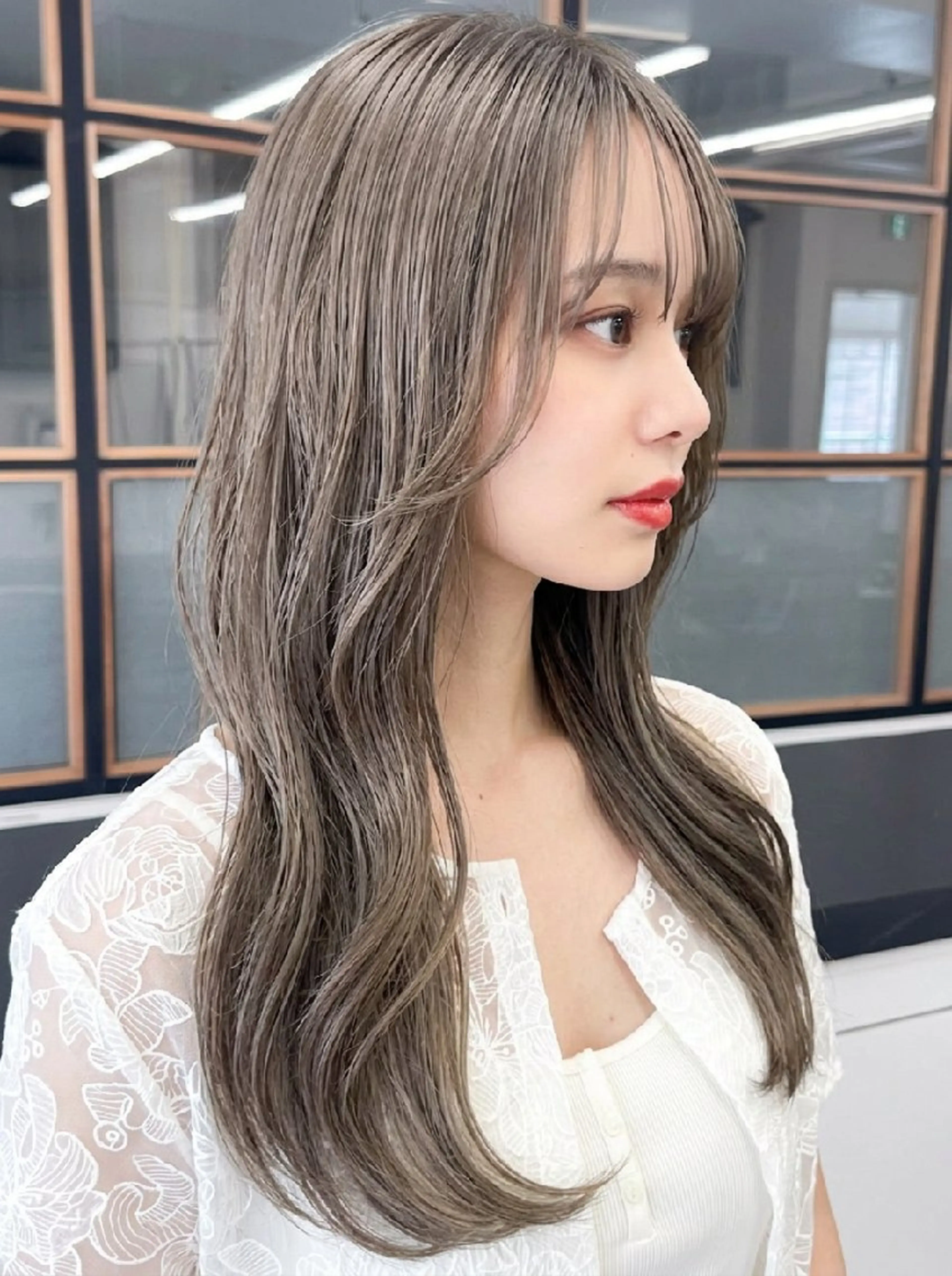 ロング カラー ブリーチ ケアブリーチ トリートメント ヘアカラー トリートメント 小林暢🌟Orque 髪質改善サロン🌙のヘアスタイル