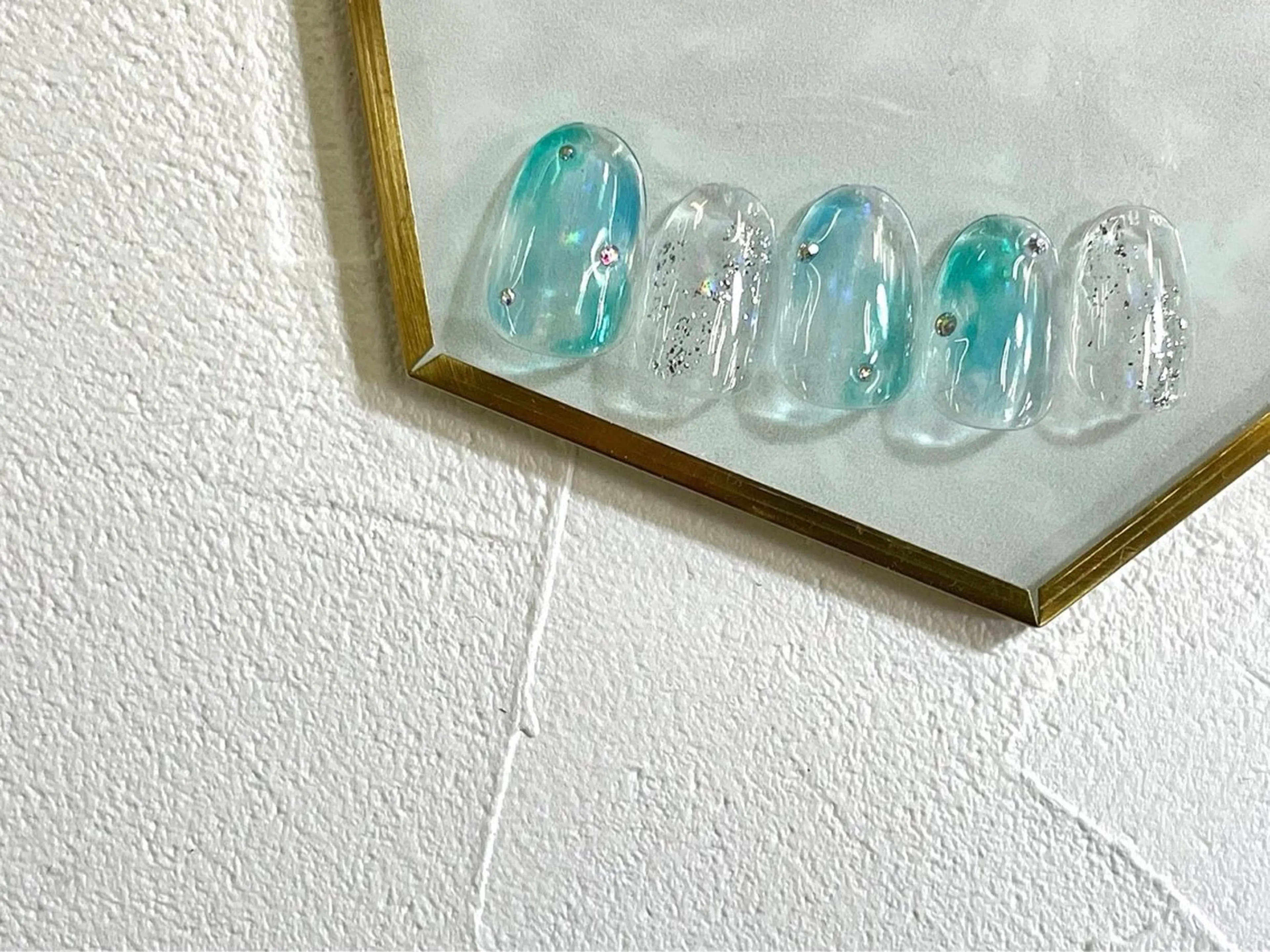 ネイル ⭐︎休業中の練習⭐︎ JNA認定講師髙橋のネイルデザイン