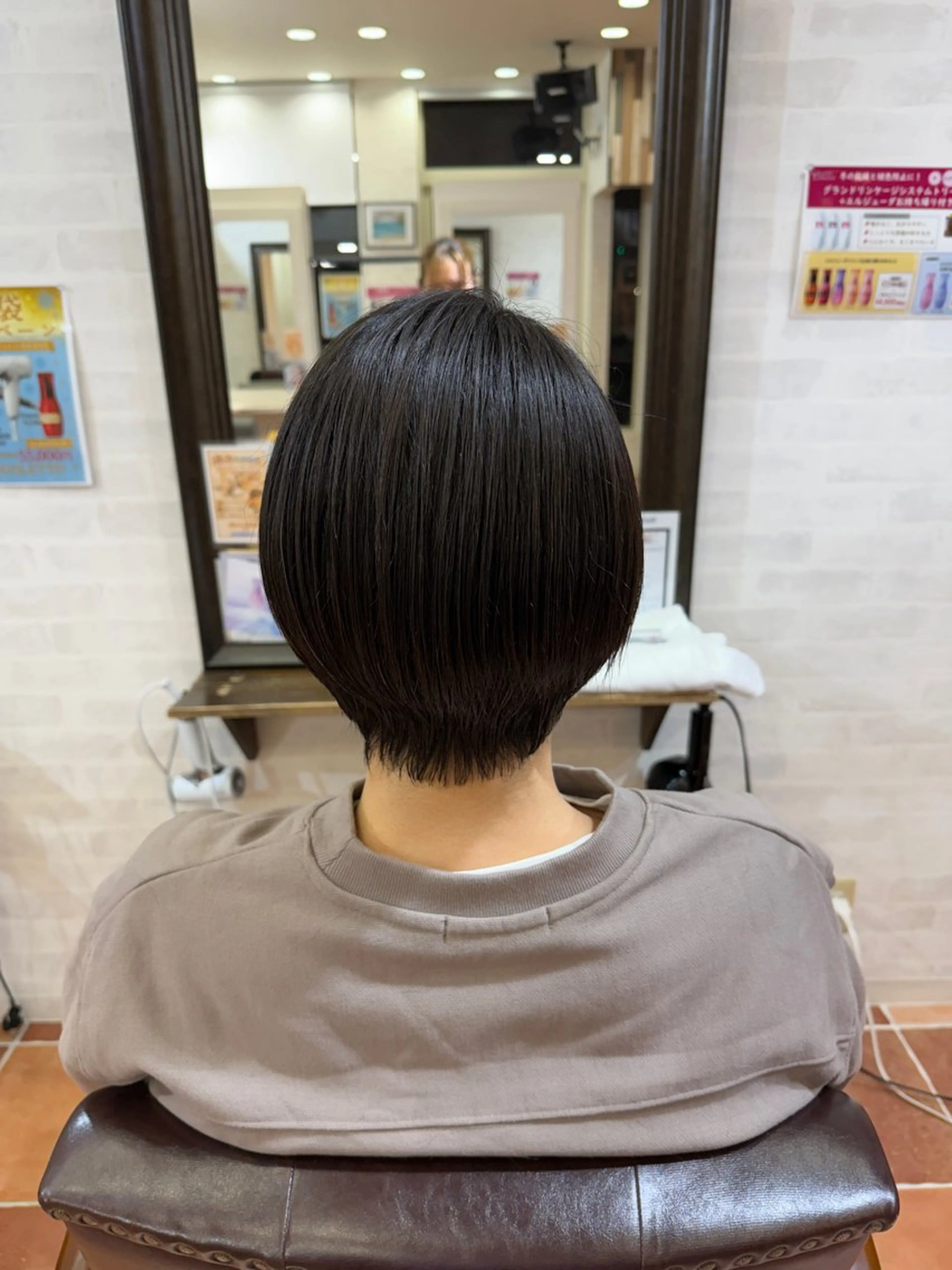 ショート 近江 優愛のヘアスタイル