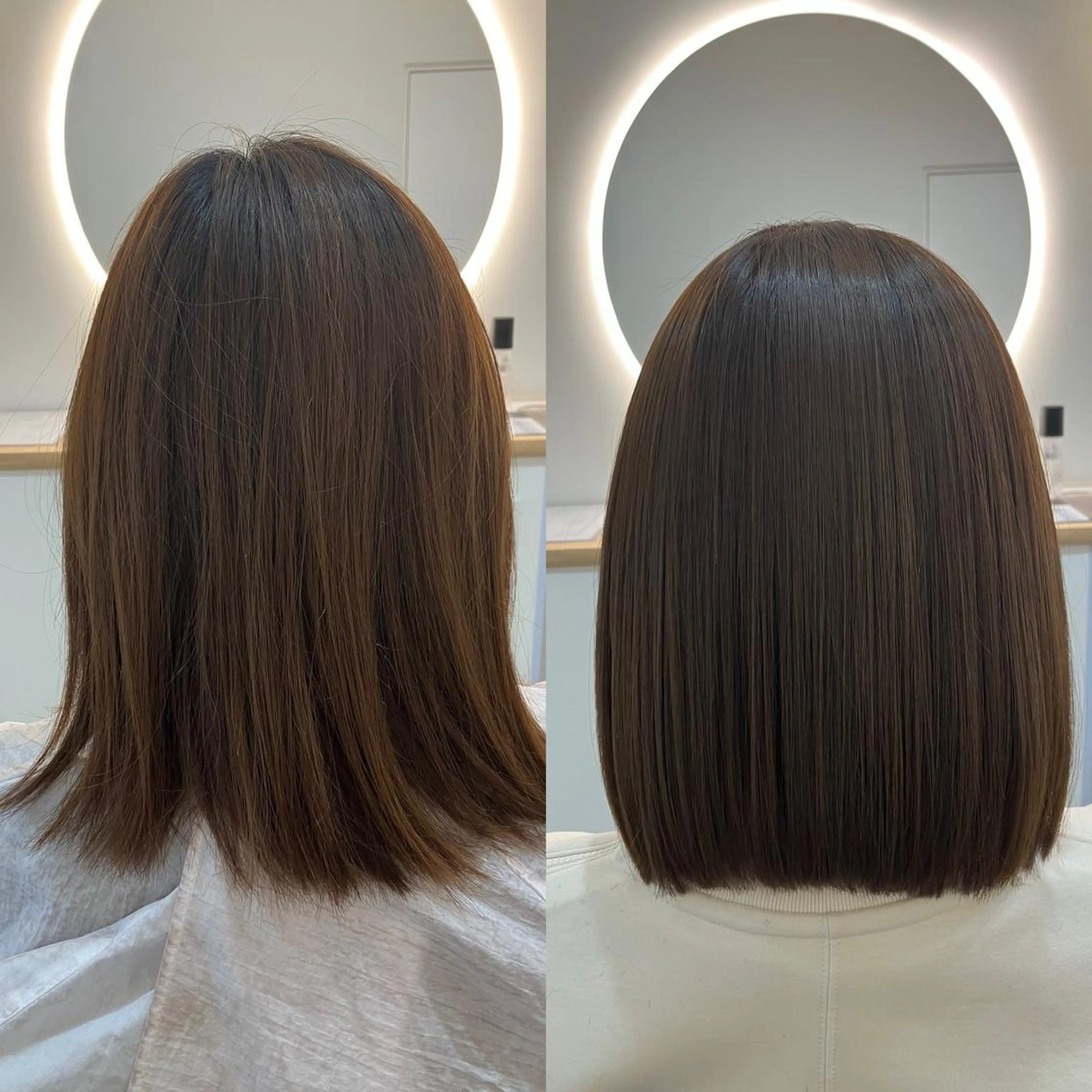 ミディアム カラー ヘアアレンジ キッズ カット ヘアカラー トリートメント 横浜関内髪質改善 re:Magoのヘアスタイル