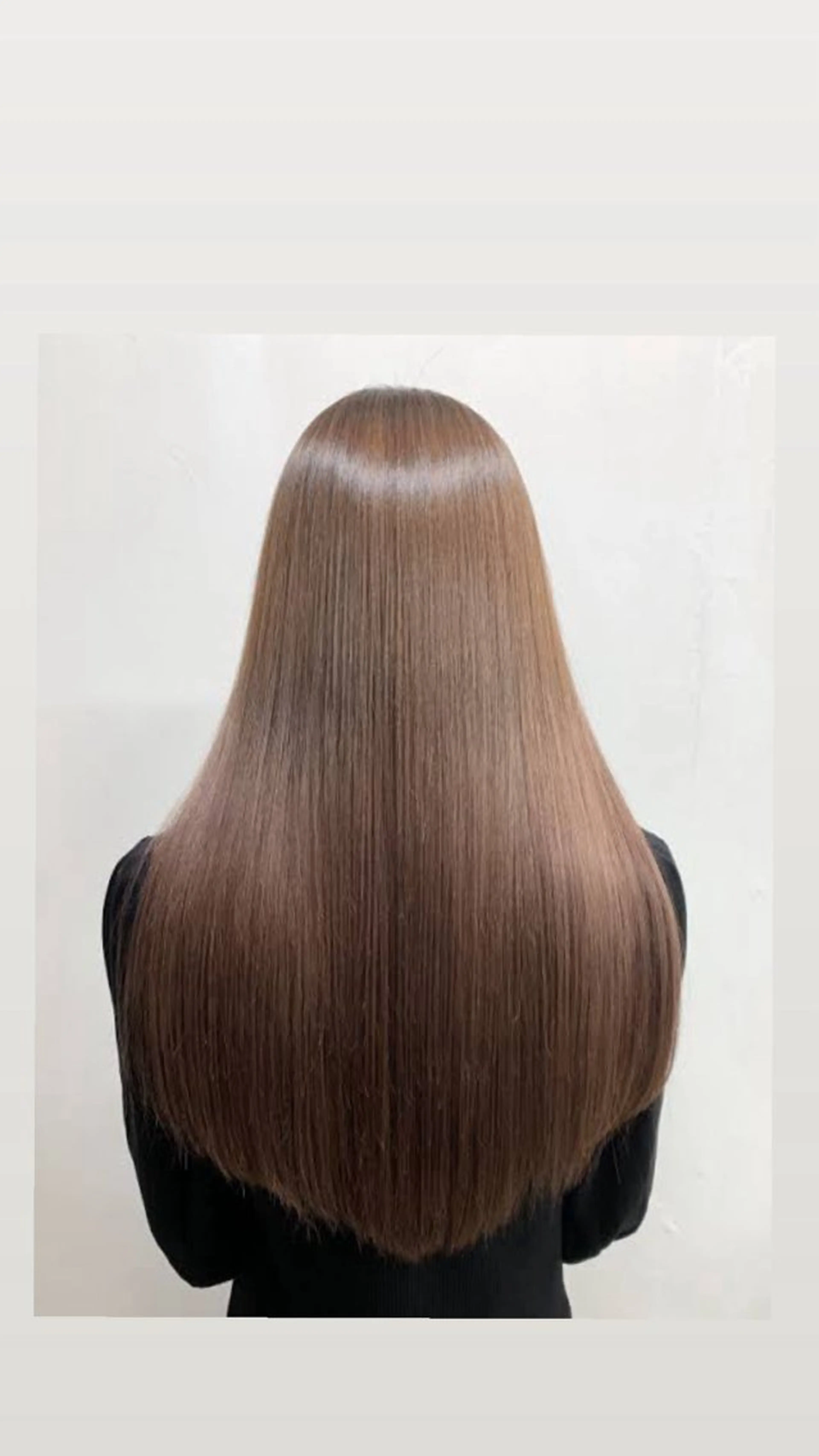 カラー ヘアカラー トリートメント 透明感カラー🦋艶髪 イヴカ💙のヘアスタイル