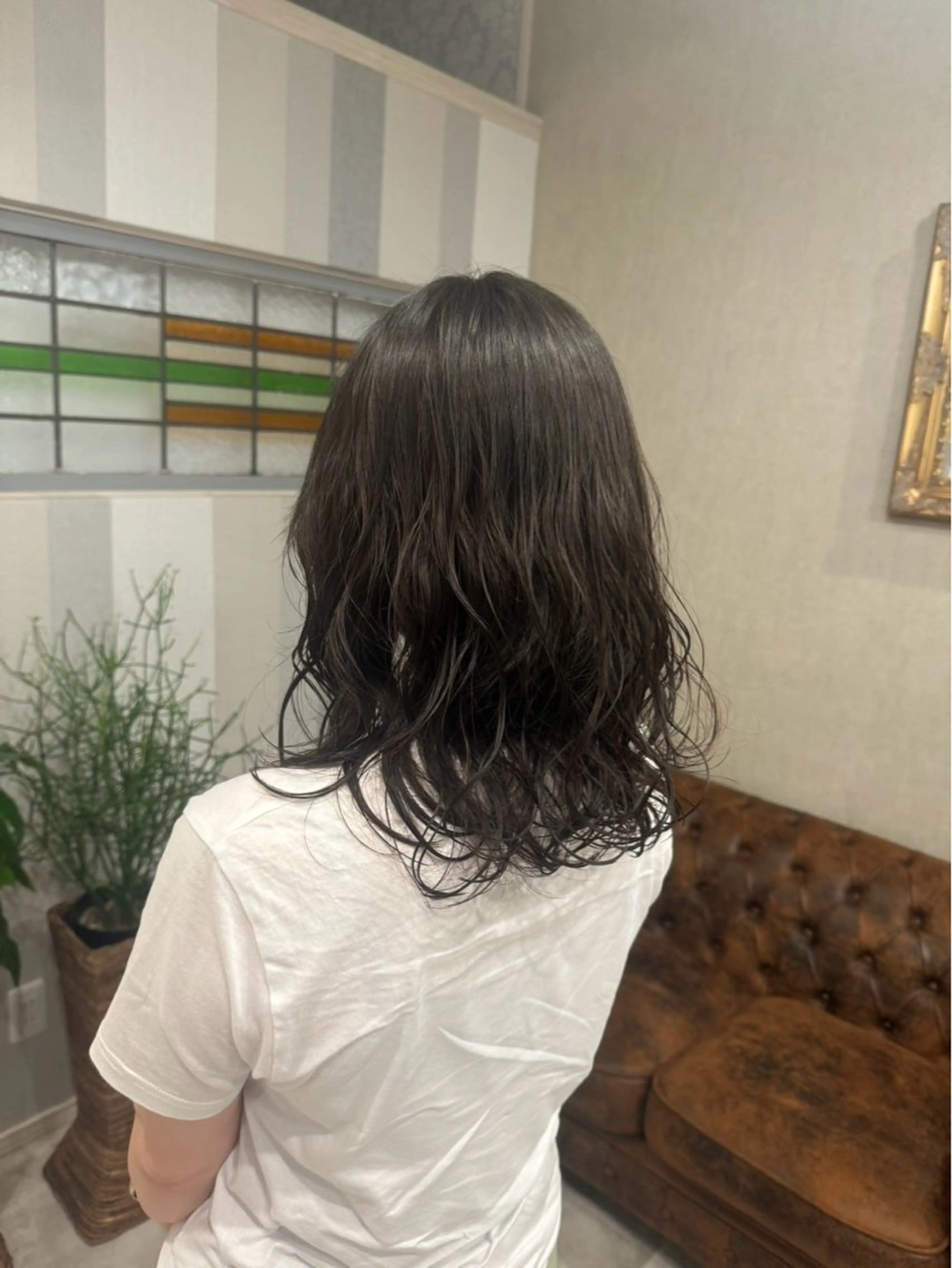 セミロング Calbari 中田 莉紗/奥州市水沢のヘアスタイル