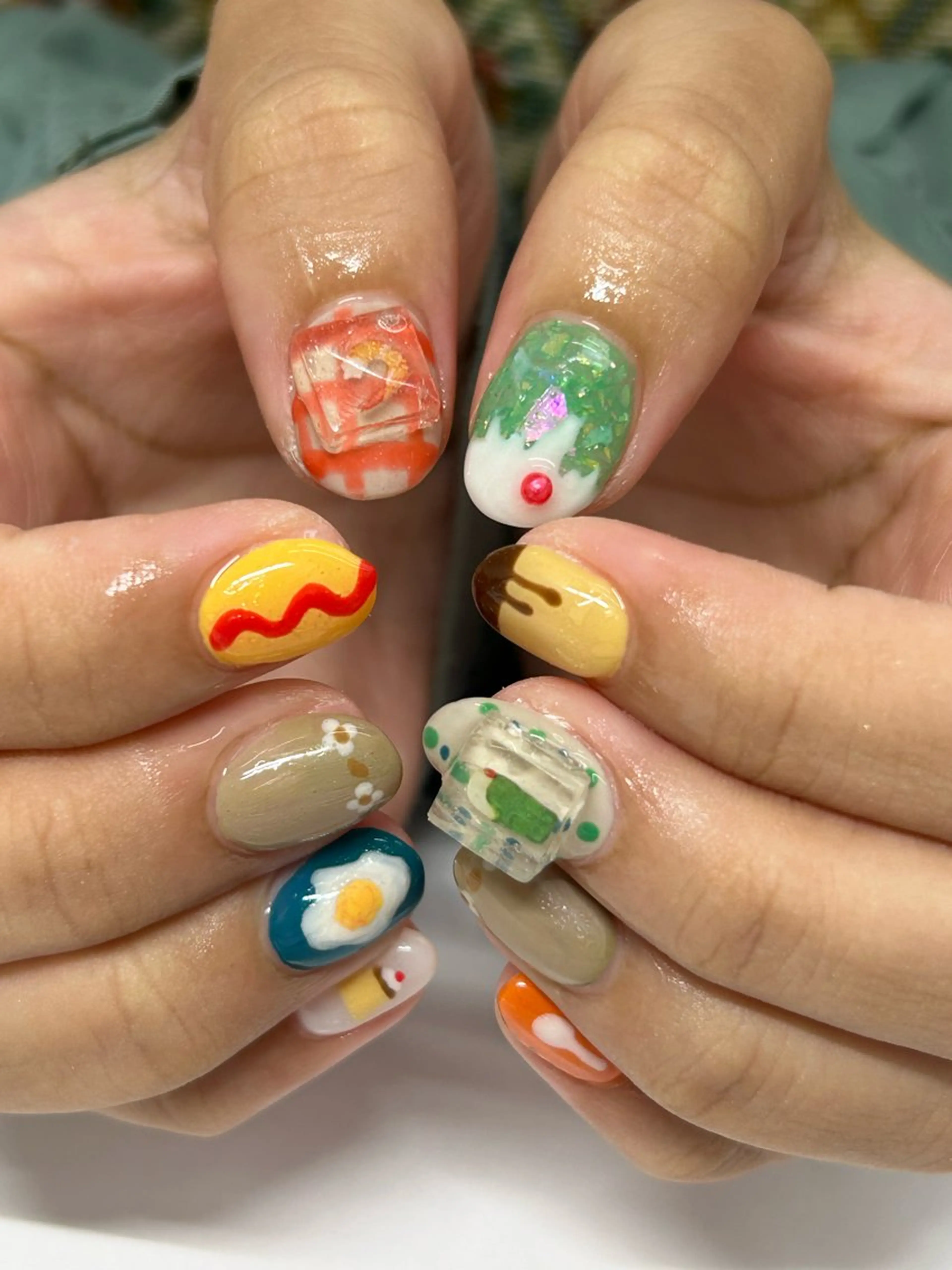 ネイル ハンドネイル one nail 【推し/概念ネイル】のネイルデザイン