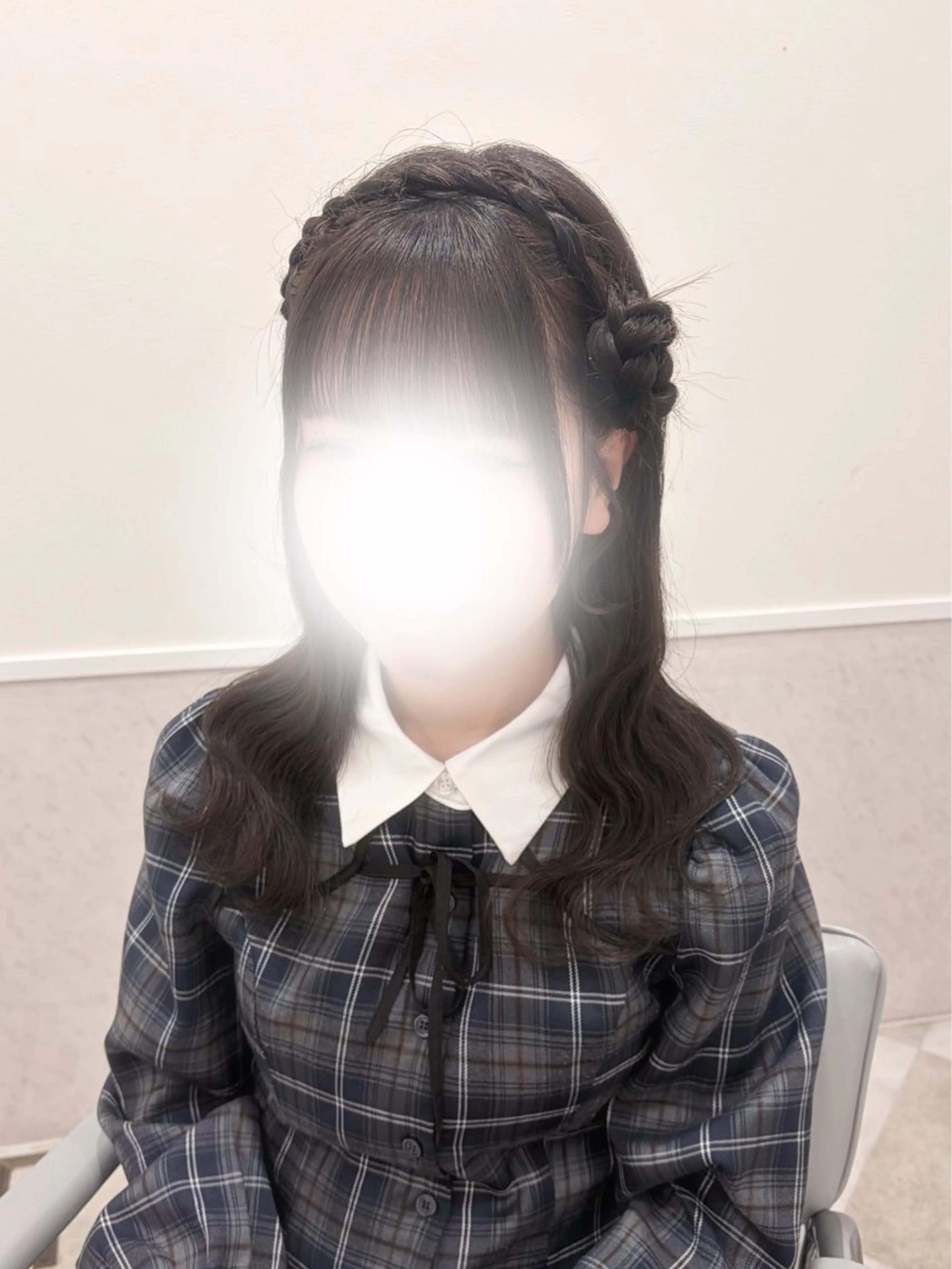 ミディアム ヘアセット 木村 しずかのヘアスタイル