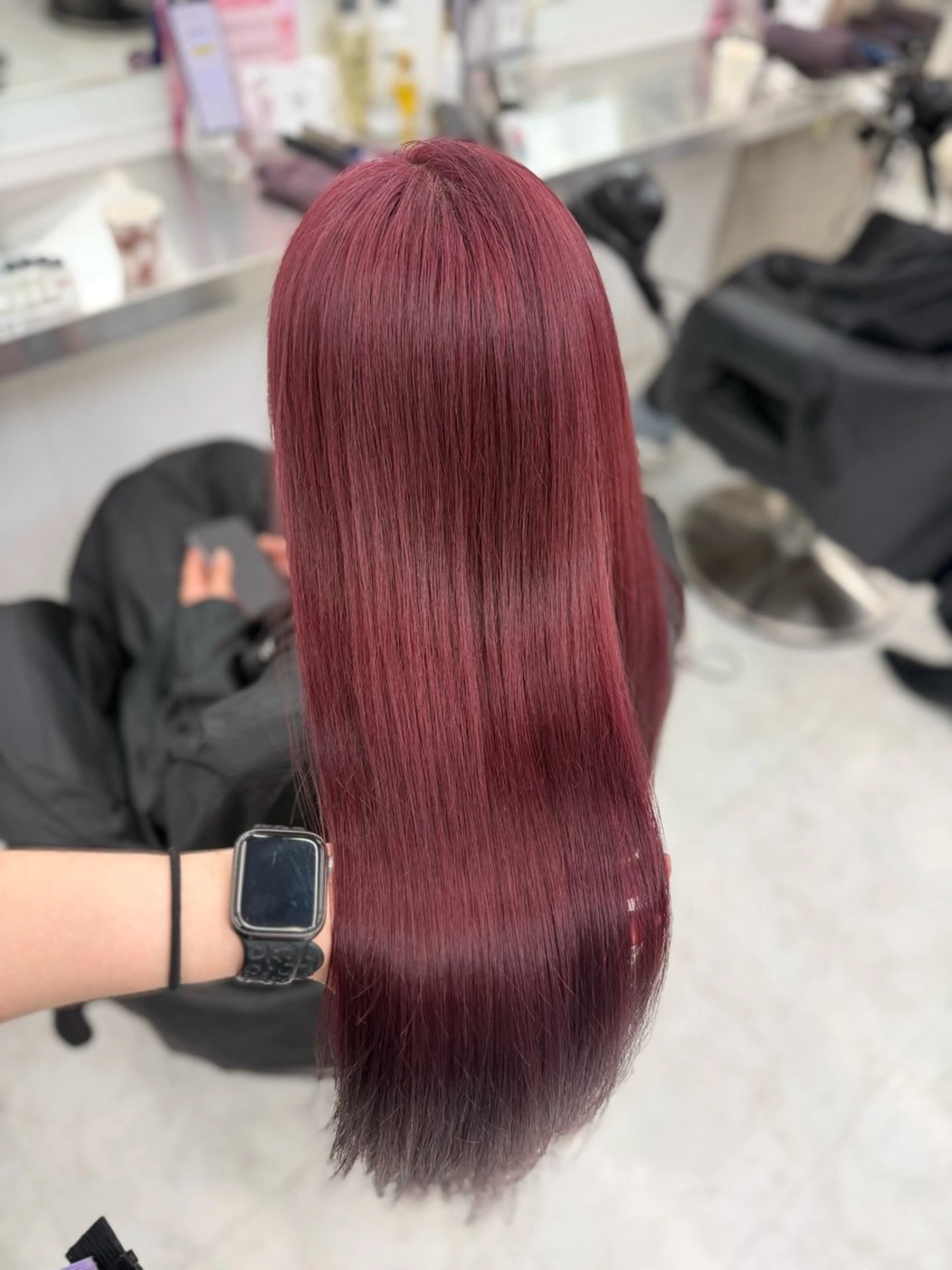 ロング ♡暖色ガーリー/ ピンク/かえで♡のヘアスタイル