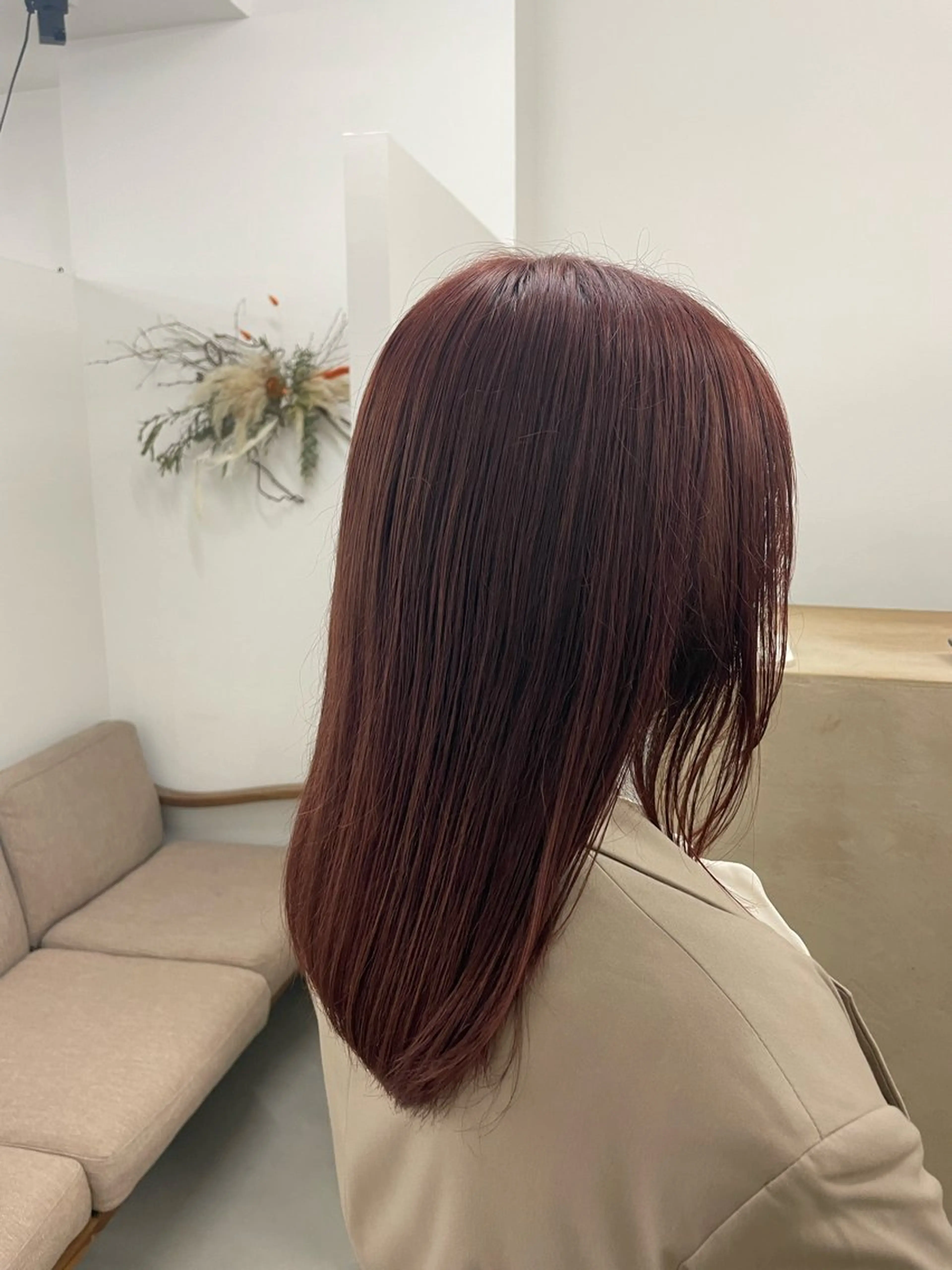 ミディアム ナギ『kii』 福岡美容室🇰🇷のヘアスタイル