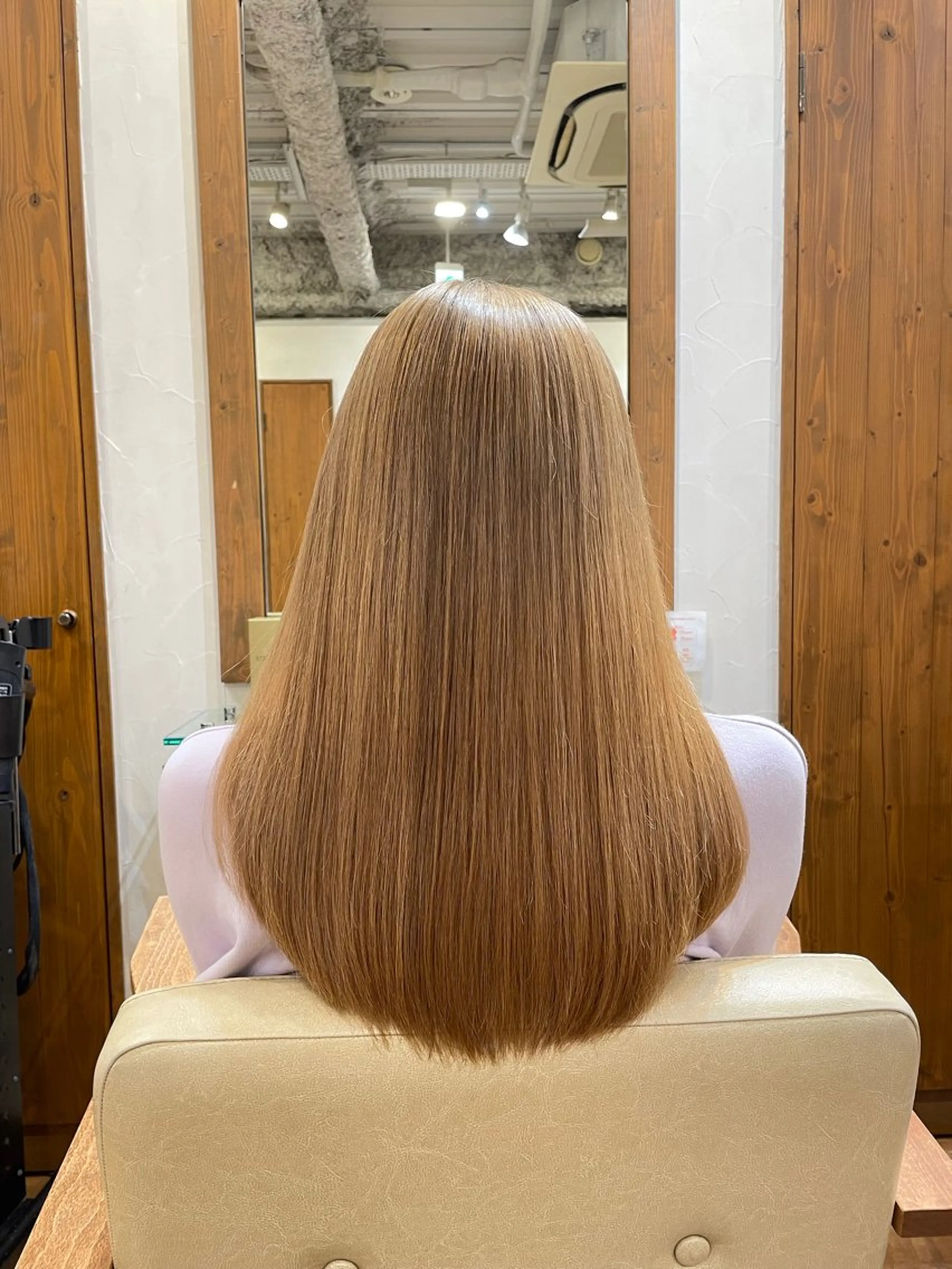 ロング カラー エクリ麻布十番店所属・髪質改善/ 縮毛矯正/相原聡のヘアスタイル