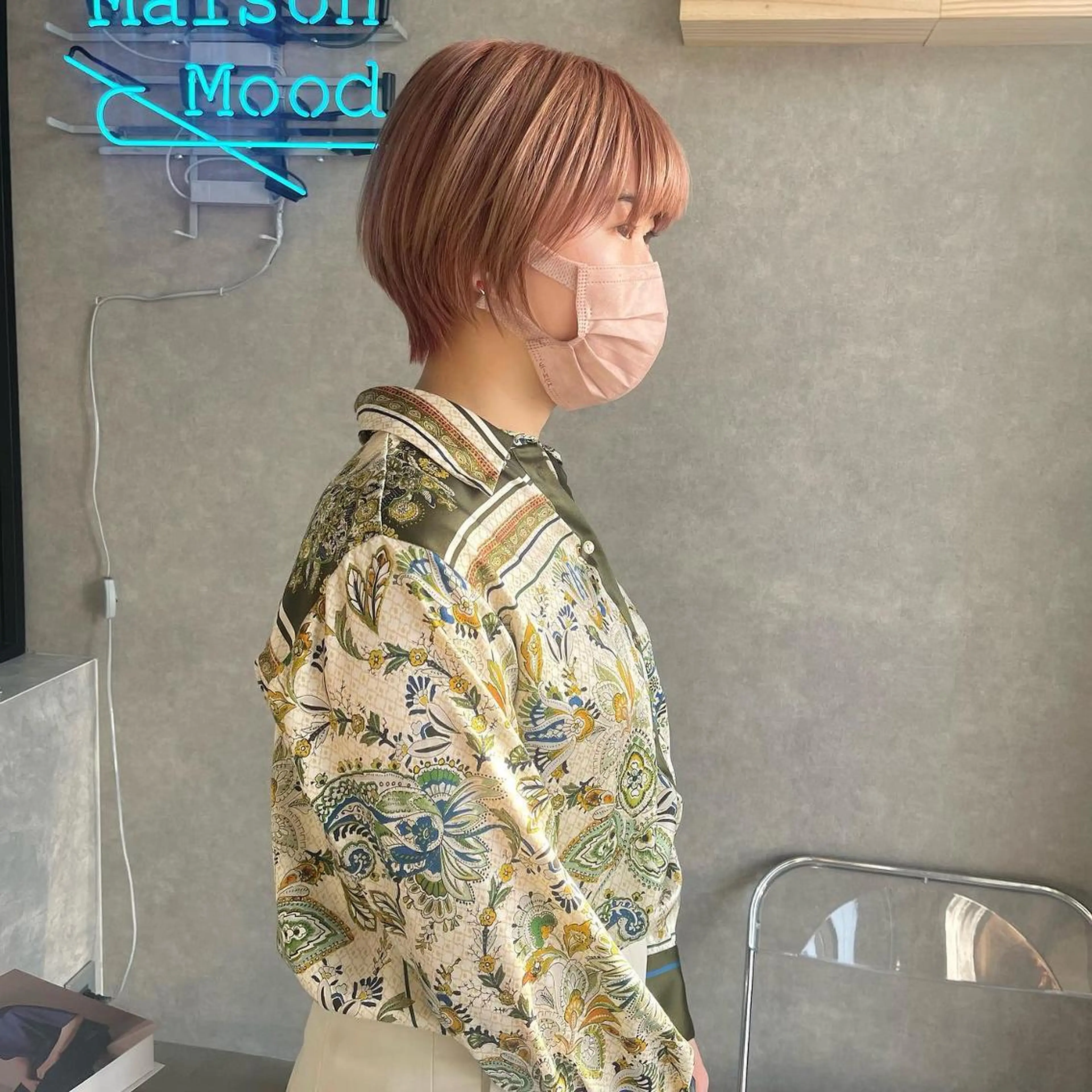 ミディアム 一ノ瀬 暁のヘアスタイル