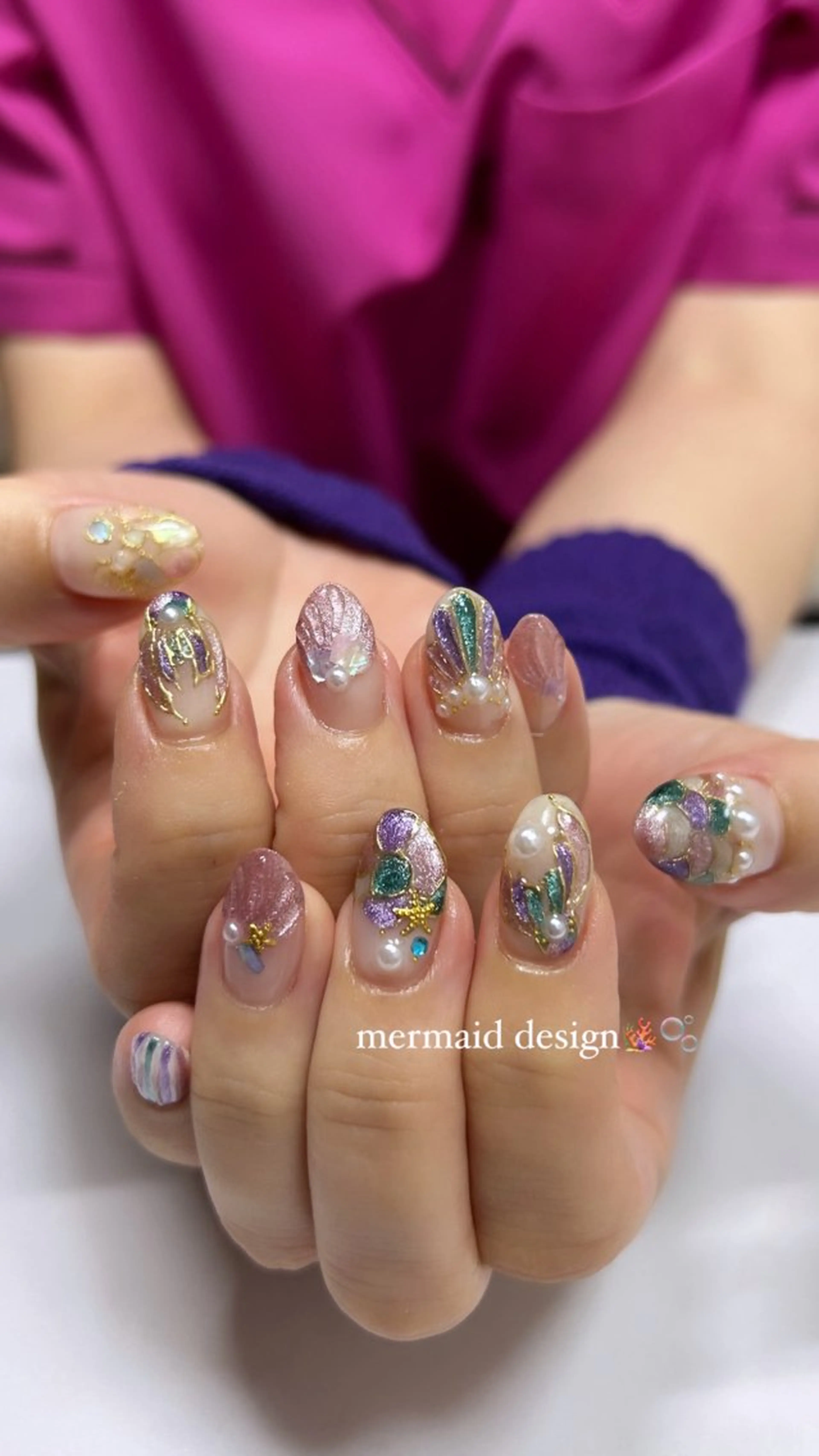 ネイル ハンドネイル fleur フルールのネイルデザイン