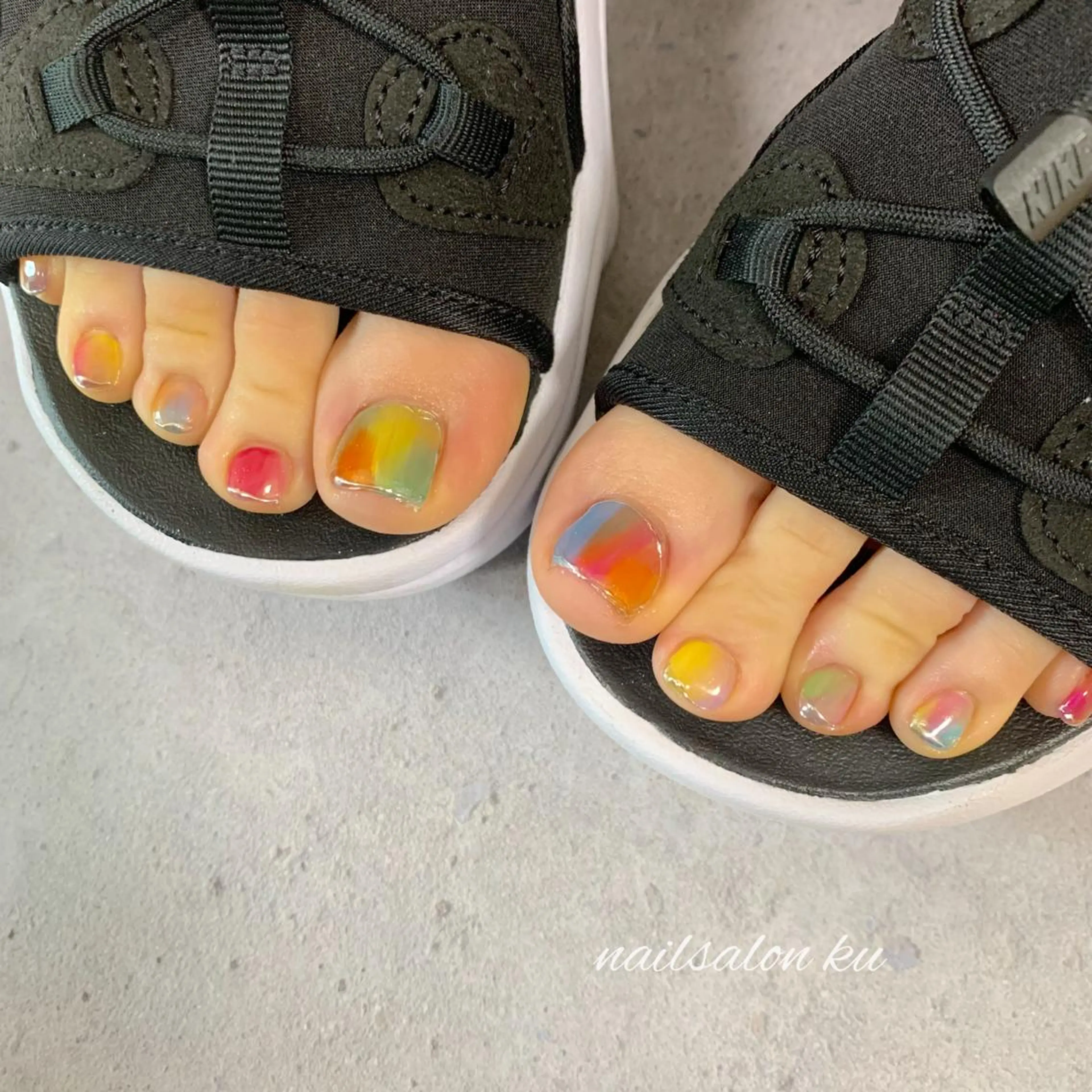 ネイル フットネイル ネイルサロン クーのネイルデザイン