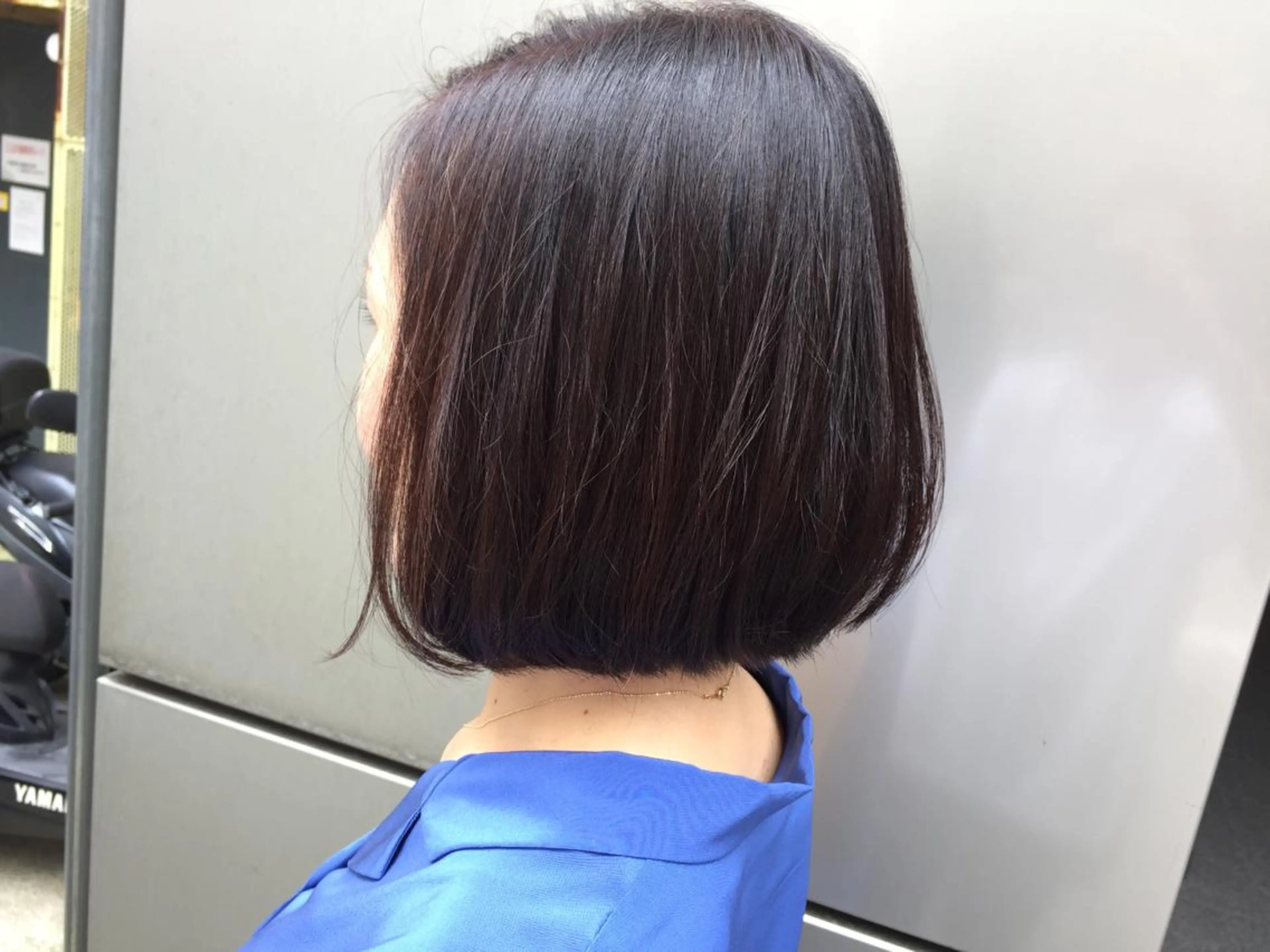 ショート 前下がりボブ ボブ darts所属・松永 雄樹のヘアスタイル