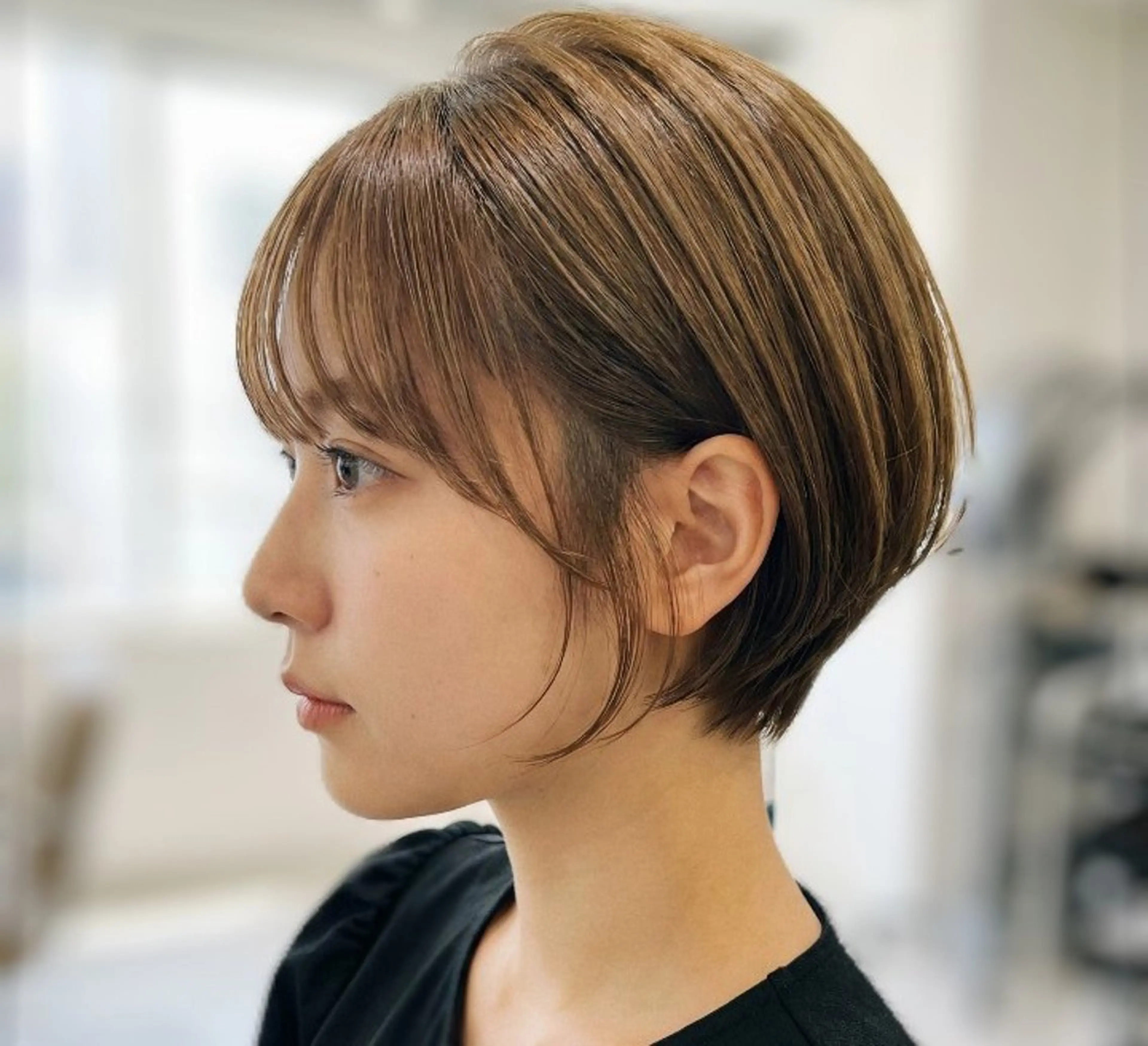 【ボブ、ショート、ウルフ系限定🎖️】スタイルチェンジ🆗ショート＆ボブカットモデル(シャンプー込)の写真