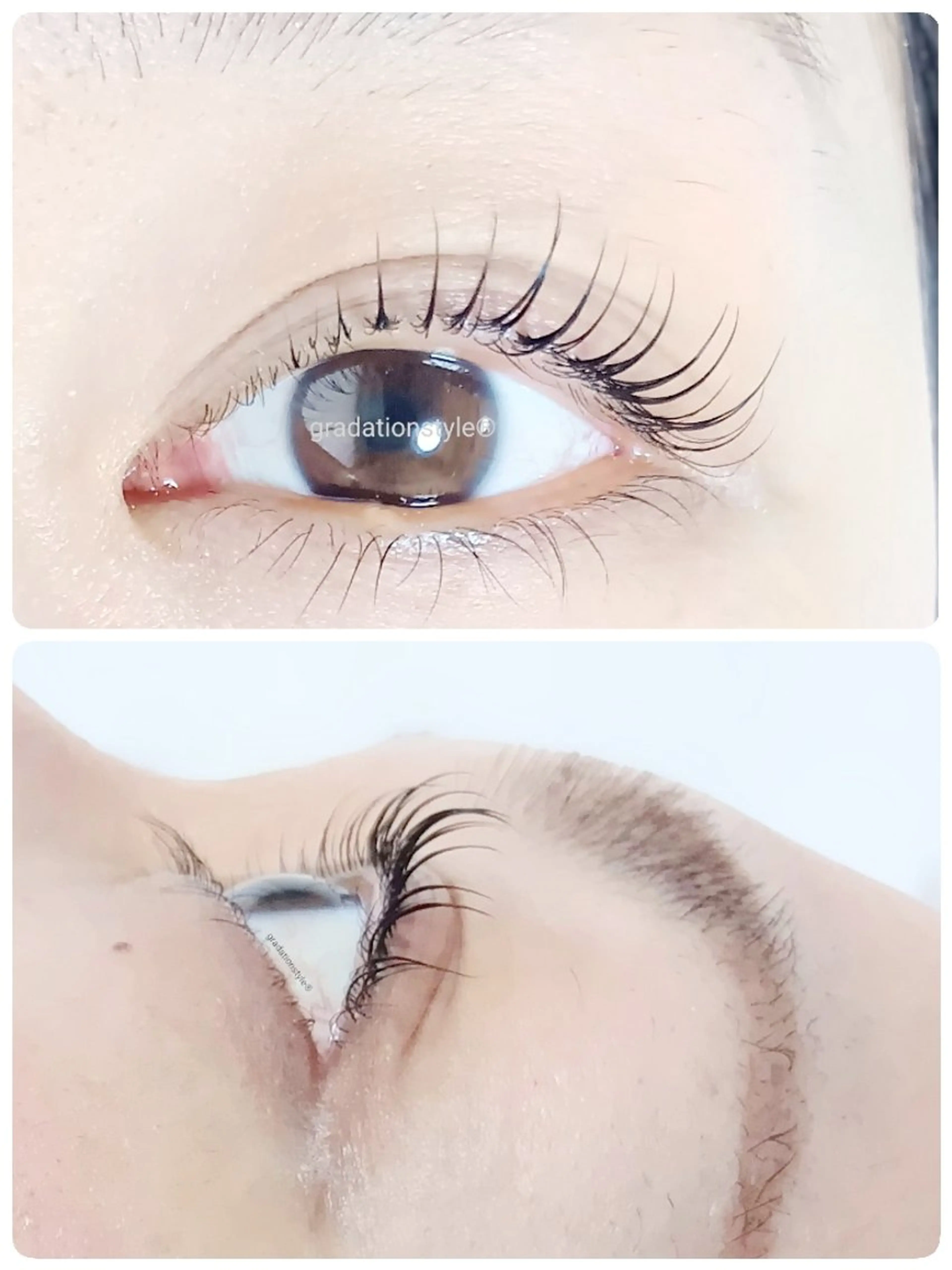 マツエク・マツパ マツパ 🎼グラデーション スタイル札幌♫*⁠✧のマツエク・マツパデザイン