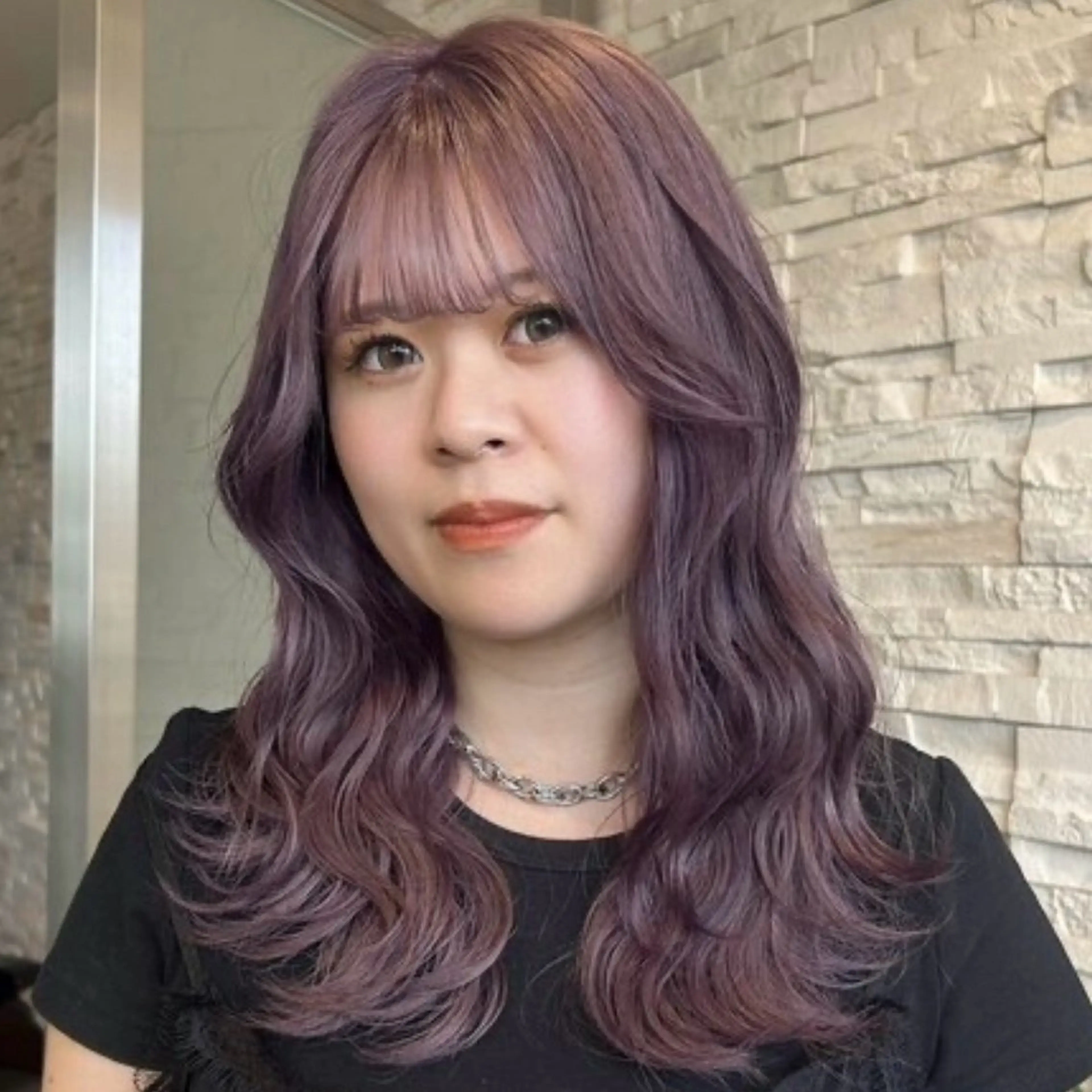 ロング カラー カット ヘアカラー トリートメント レイヤー/暖色カラー 🎀はるのヘアスタイル